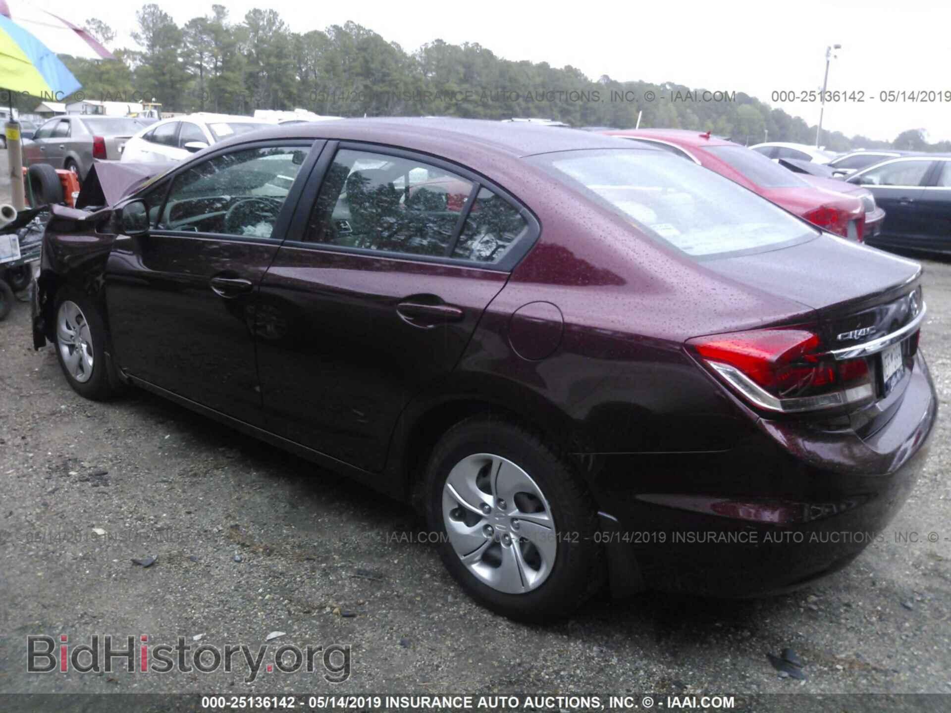 2013 HONDA CIVIC - VIN: 19XFB2F56DE061353 - Фото 3