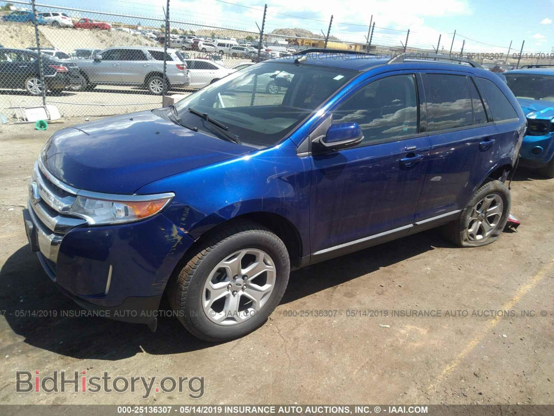 2014 FORD EDGE - VIN: 2FMDK3JC0EBB00753 - Фото 2