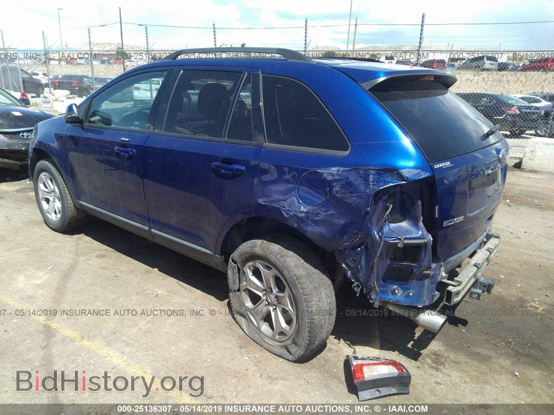 2014 FORD EDGE - VIN: 2FMDK3JC0EBB00753 - Фото 3