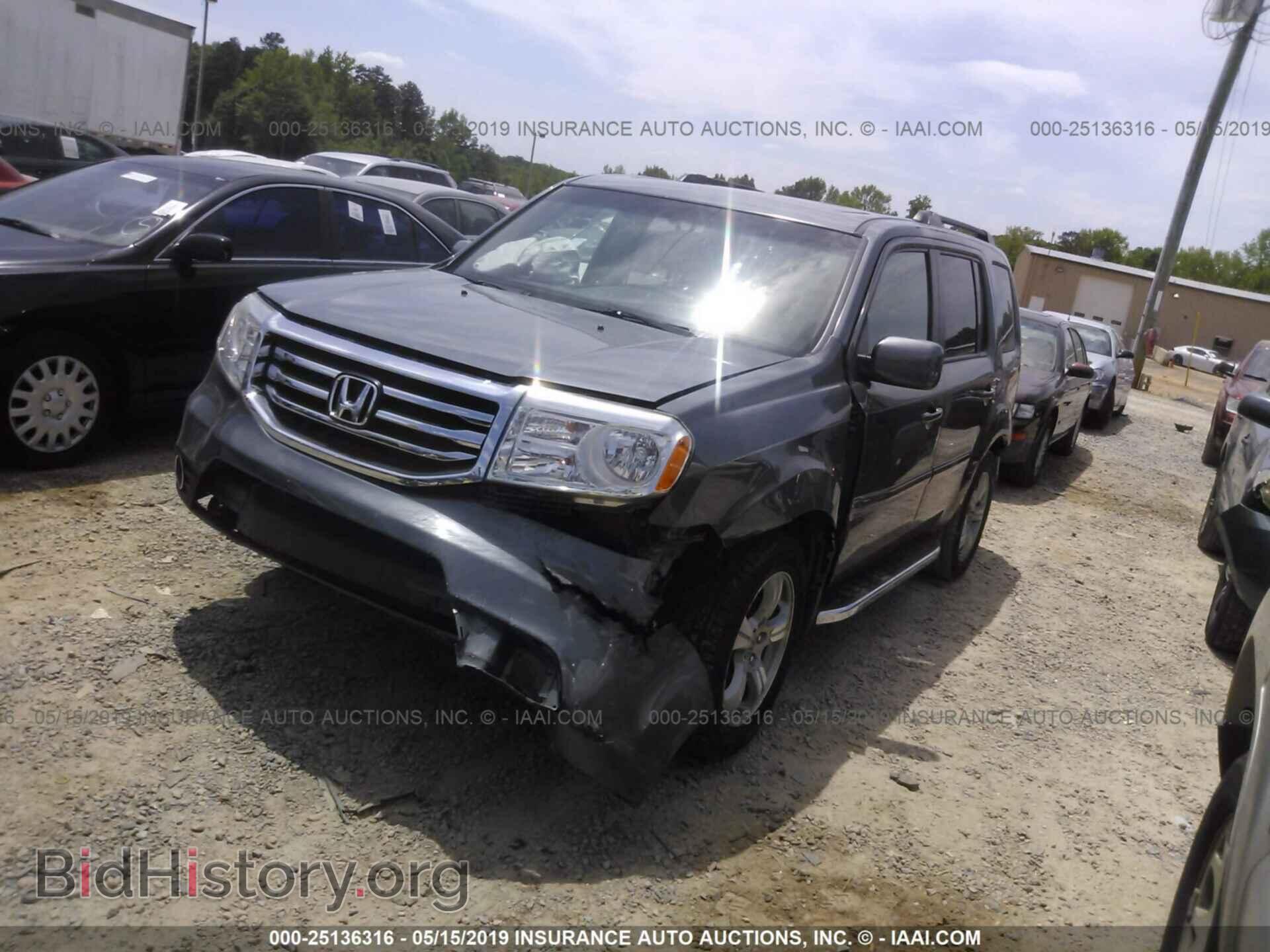 2012 HONDA PILOT - VIN: 5FNYF4H55CB011736 - Photo 2