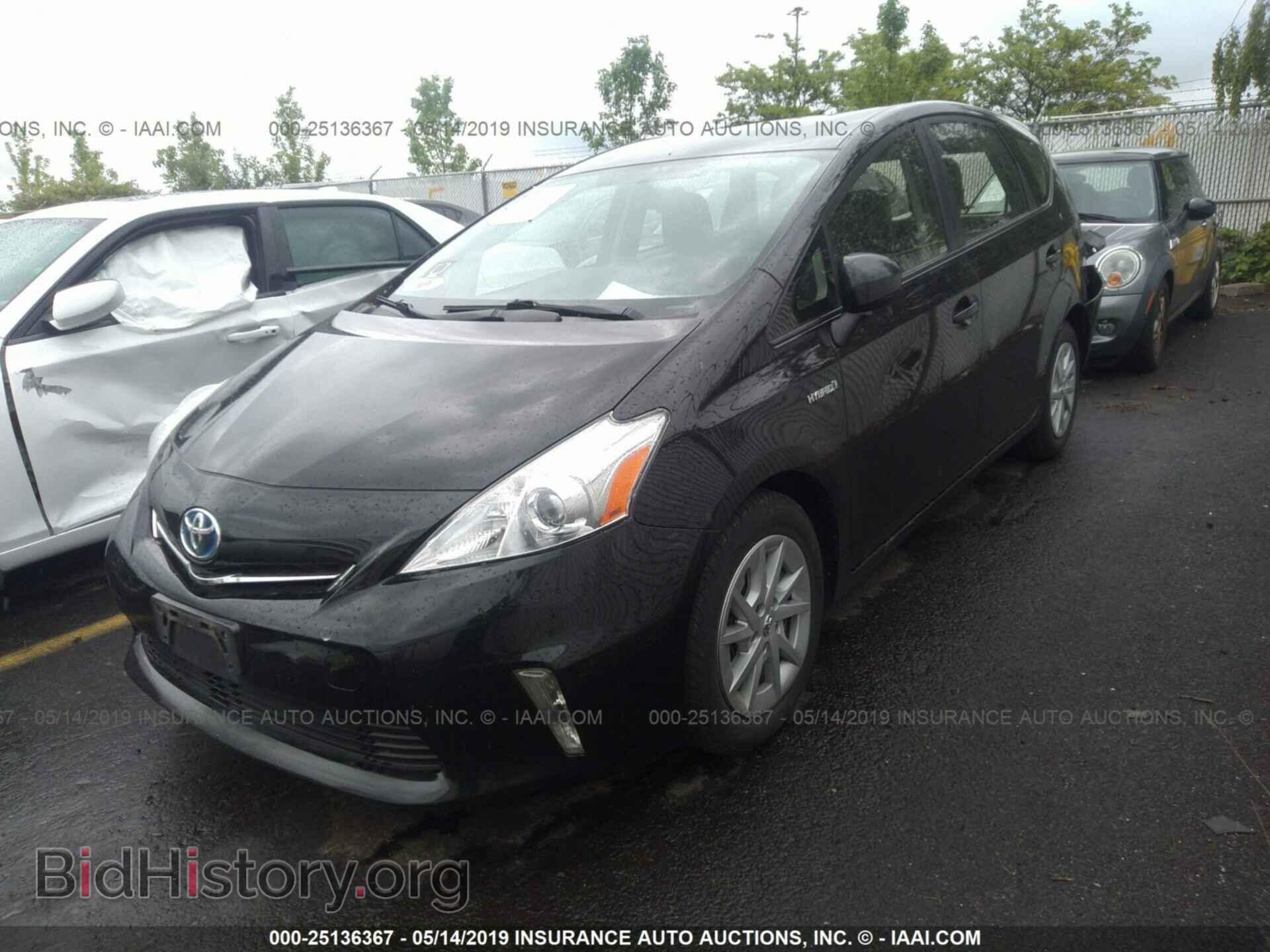 2014 TOYOTA PRIUS V - VIN: JTDZN3EUXE3311415 - Фото 2