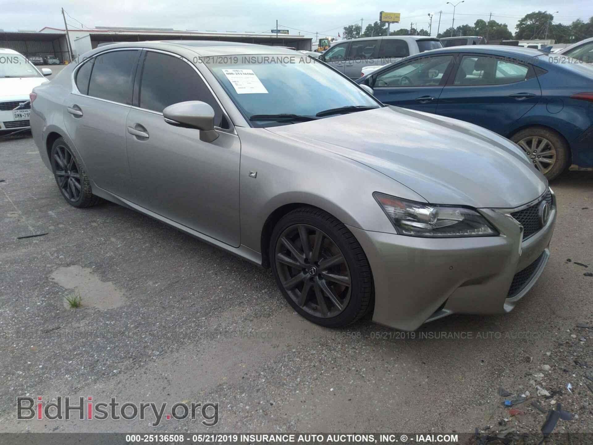 Фотография JTHBE1BL5FA007602 - LEXUS GS 2015