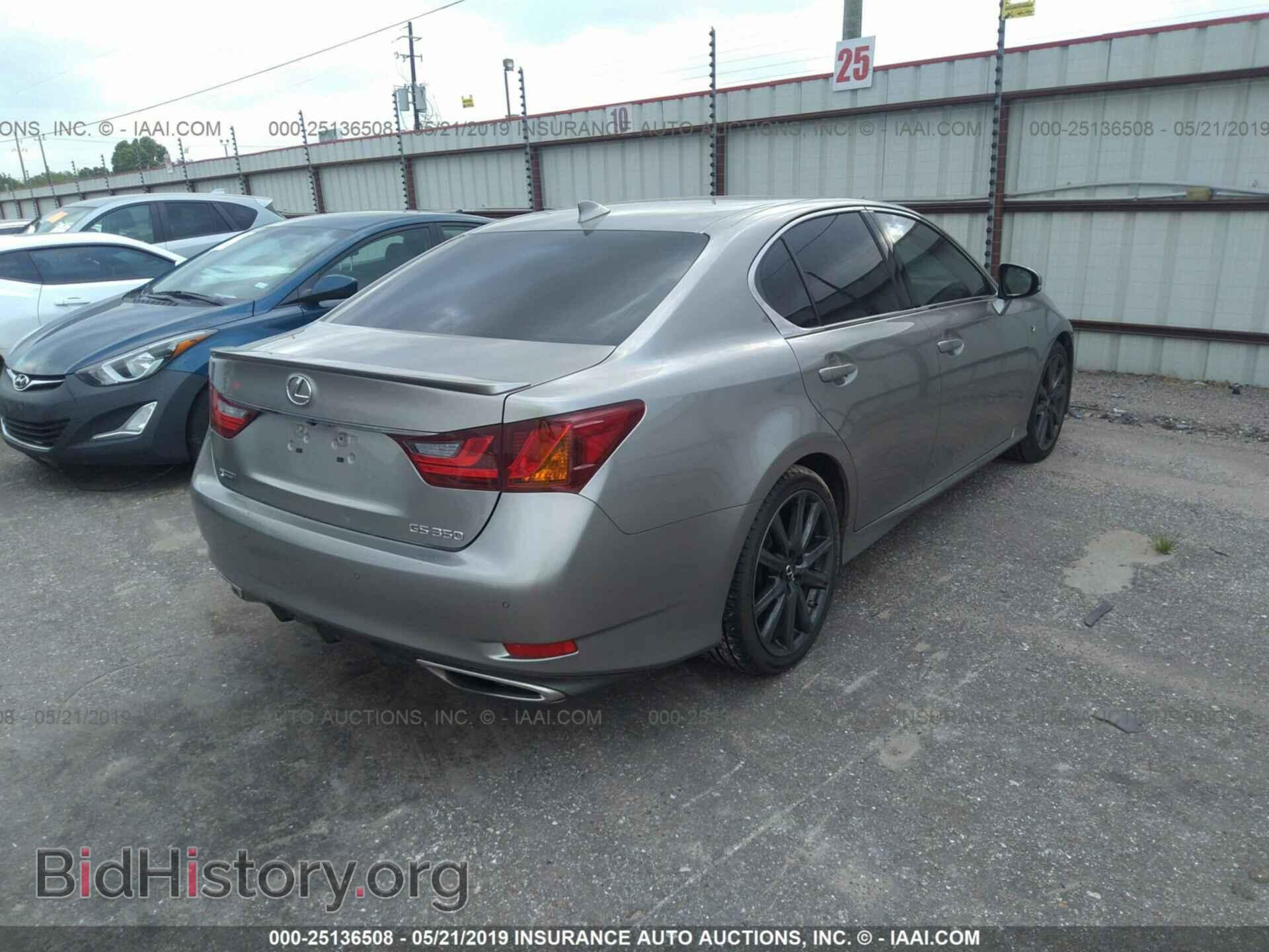 2015 LEXUS GS - VIN: JTHBE1BL5FA007602 - Фото 4