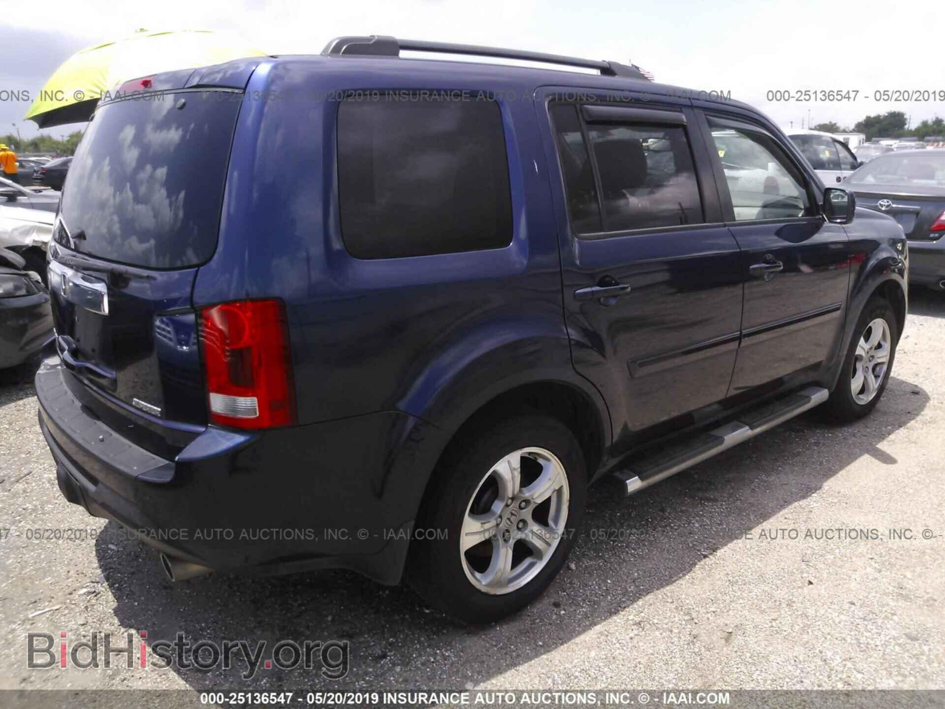 2013 HONDA PILOT - VIN: 5FNYF3H56DB003835 - Фото 4