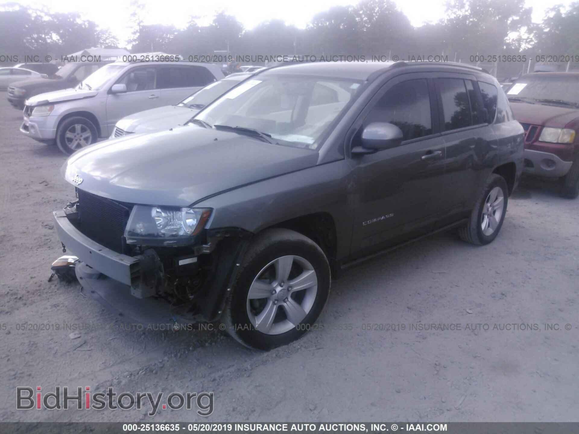 2014 JEEP COMPASS - VIN: 1C4NJDEB3ED530757 - Фото 2