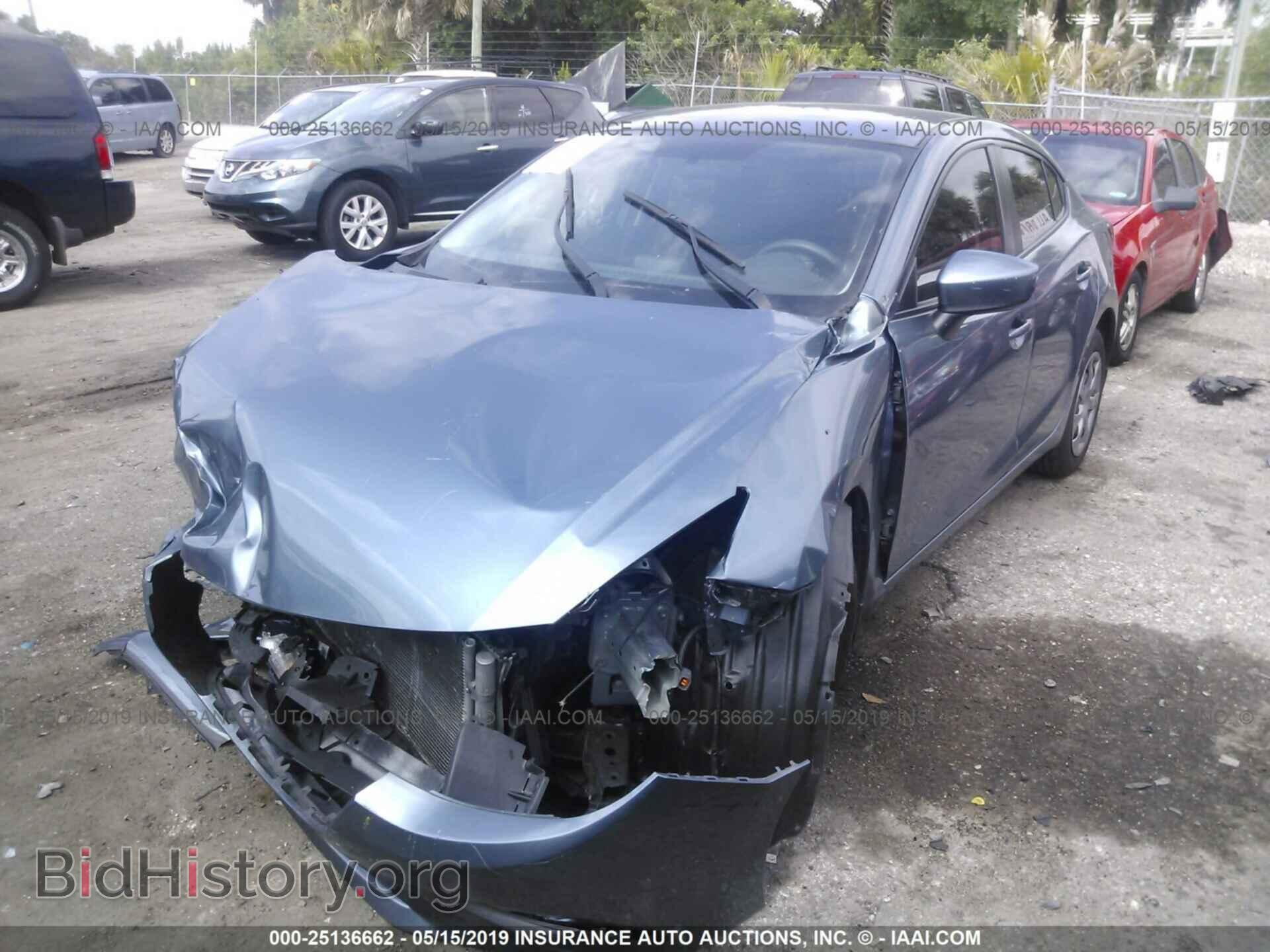 2014 MAZDA 3 - VIN: JM1BM1U76E1121868 - Фото 2