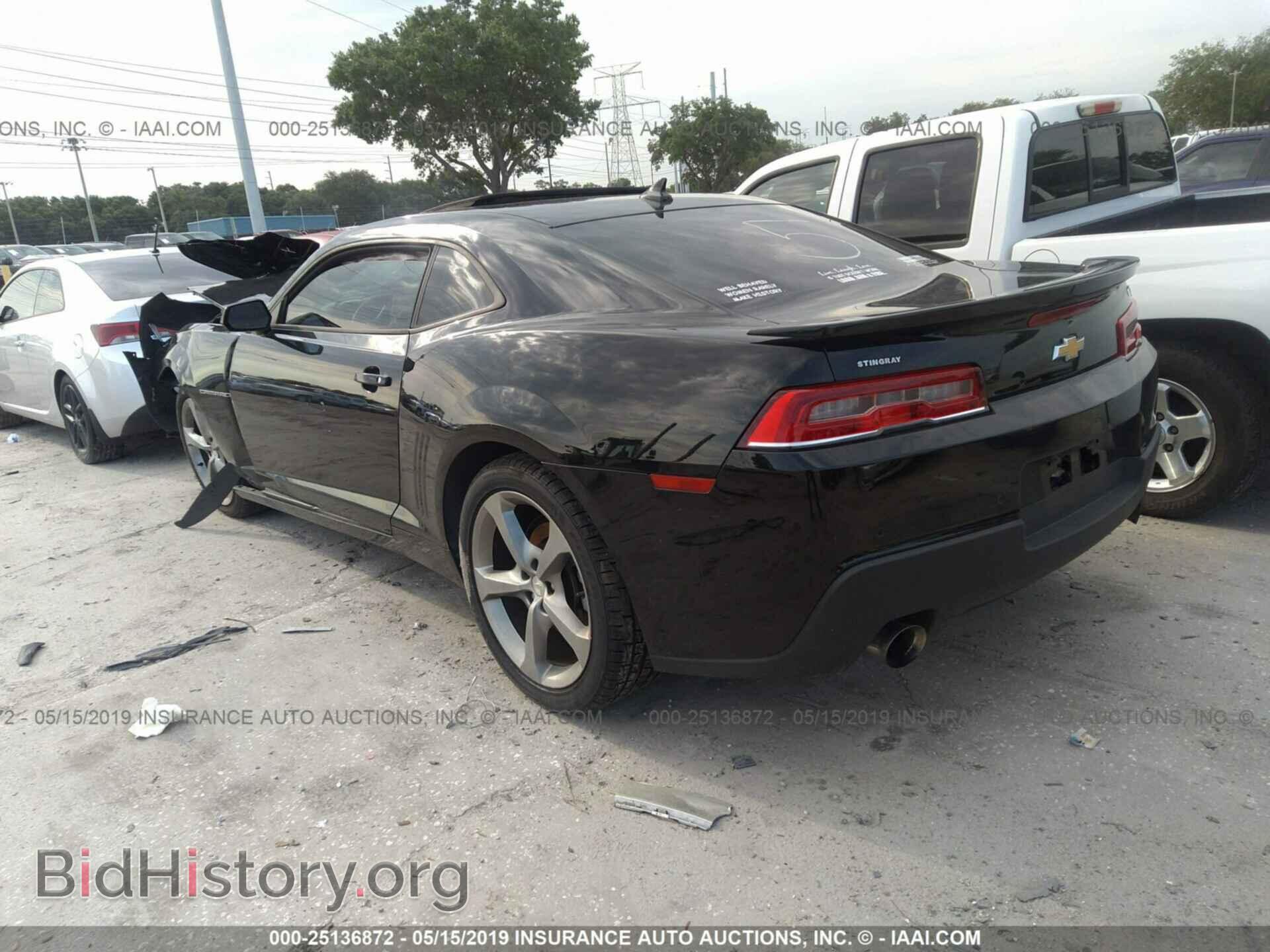 2014 CHEVROLET CAMARO - VIN: 2G1FC1E31E9140493 - Фото 3