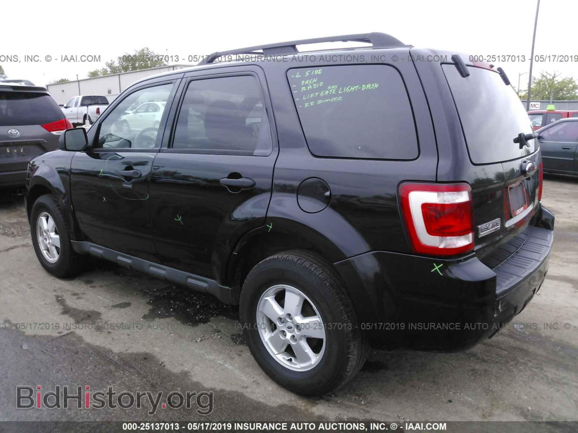 2009 FORD ESCAPE - VIN: 1FMCU03759KA33468 - Photo 3