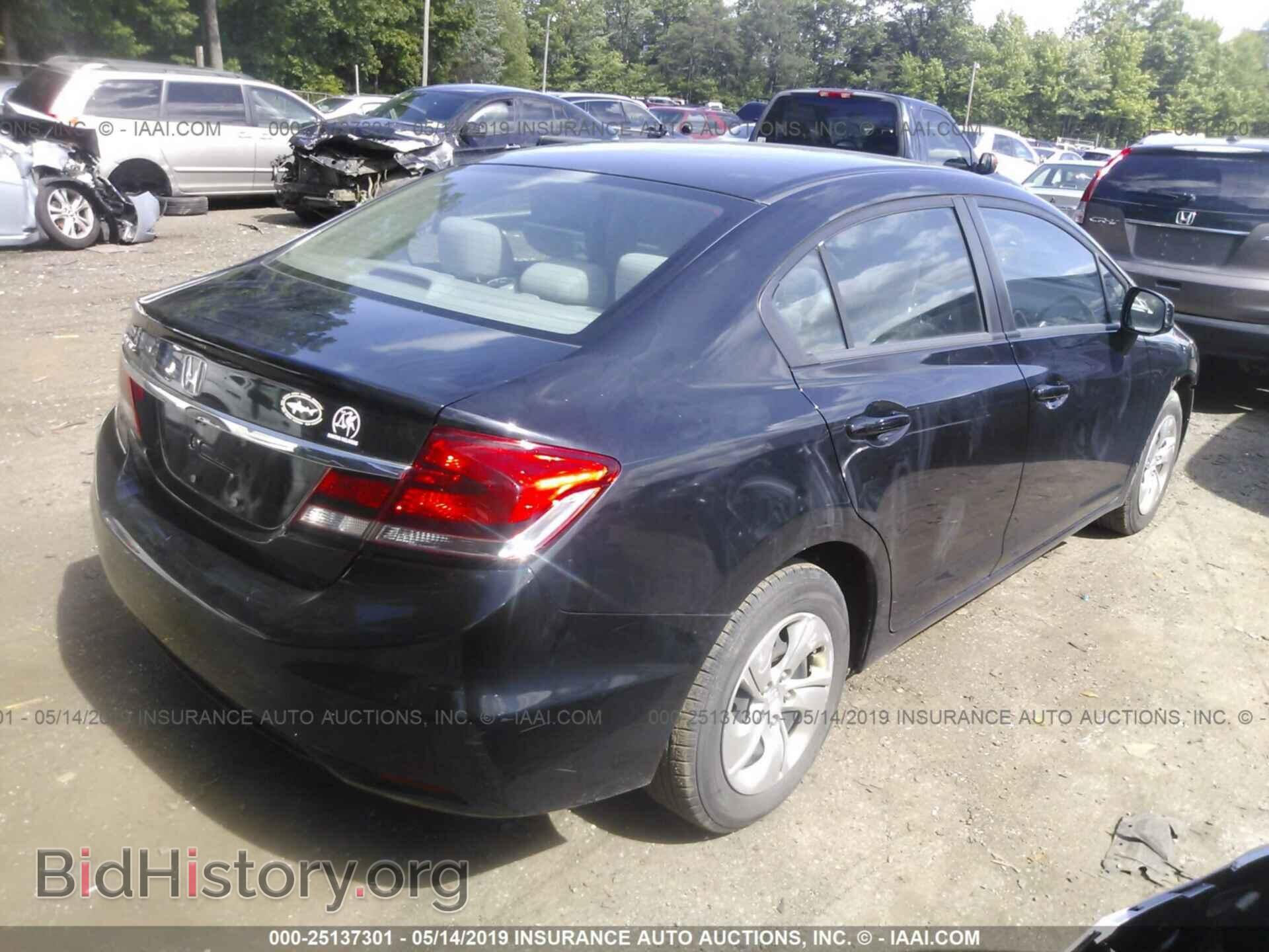 2013 HONDA CIVIC - VIN: 2HGFB2F59DH564798 - Фото 4