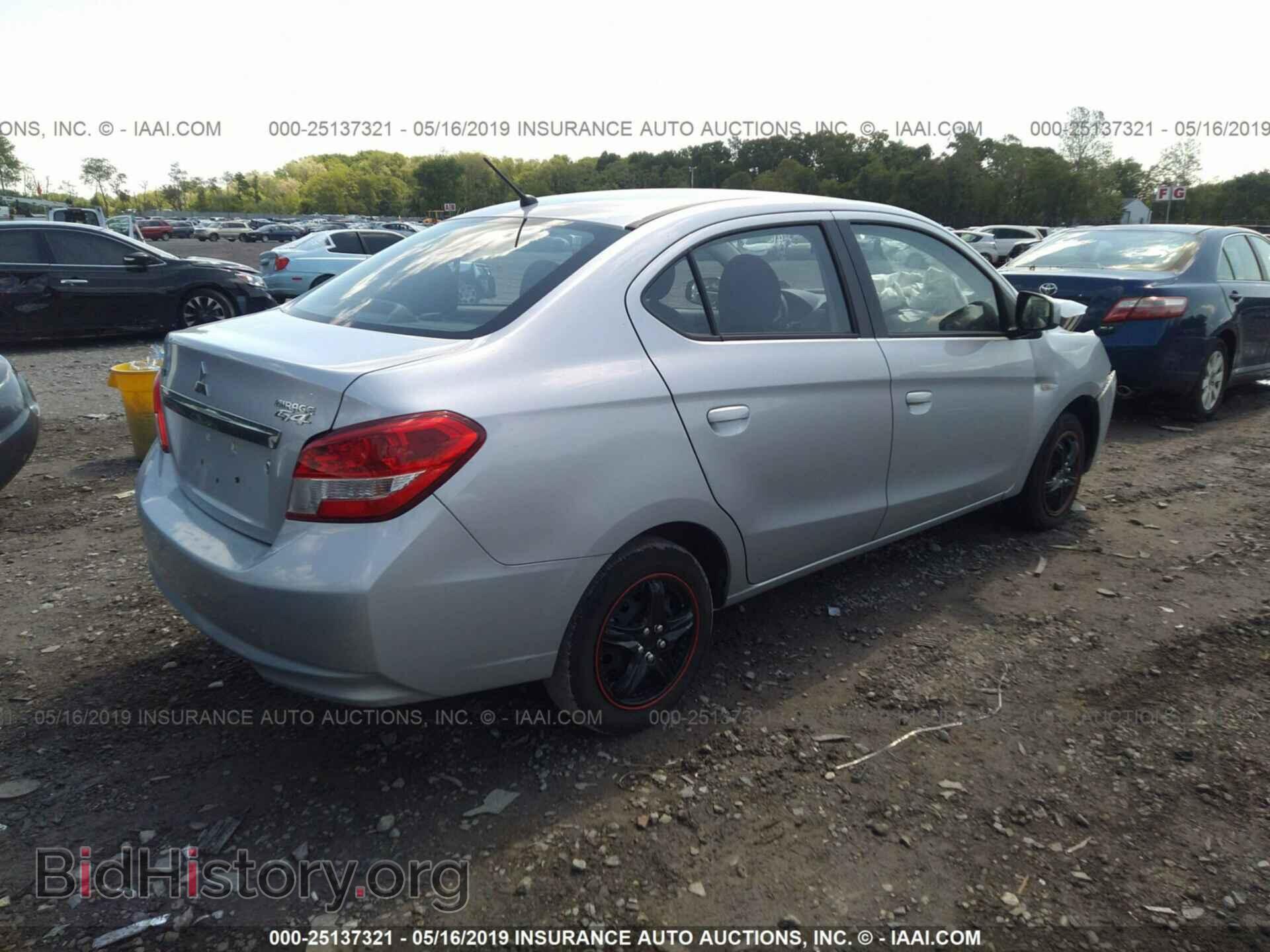 2017 MITSUBISHI MIRAGE - VIN: ML32F3FJ1HHF16685 - Фото 4
