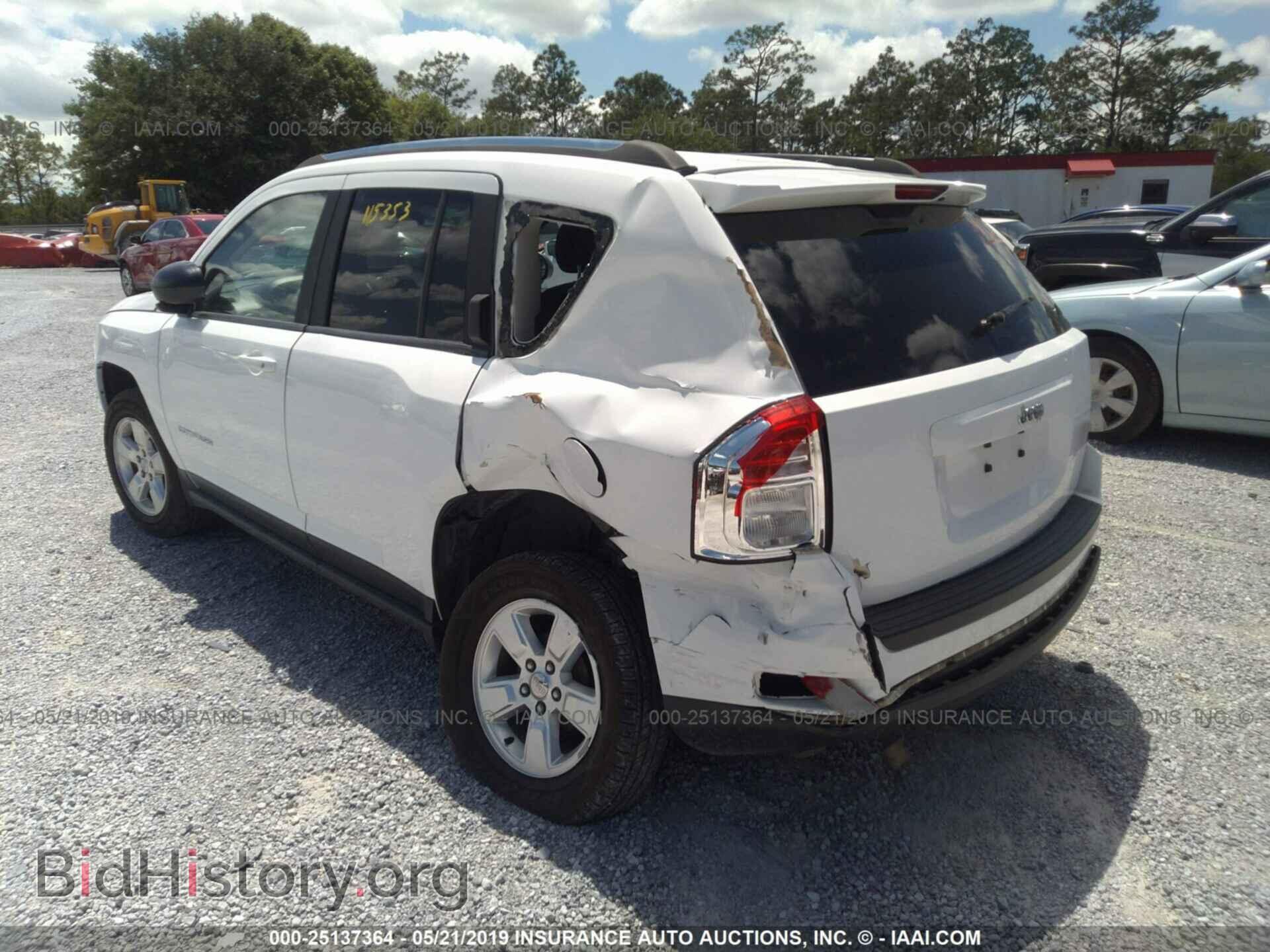 2013 JEEP COMPASS - VIN: 1C4NJCBA3DD125454 - Фото 3