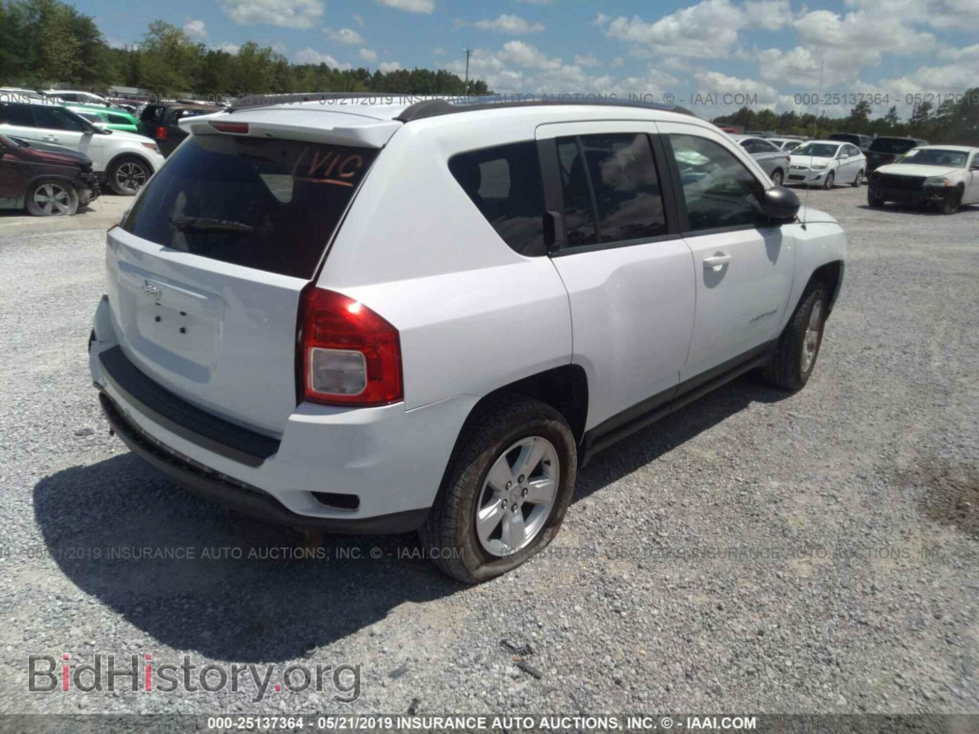 2013 JEEP COMPASS - VIN: 1C4NJCBA3DD125454 - Фото 4