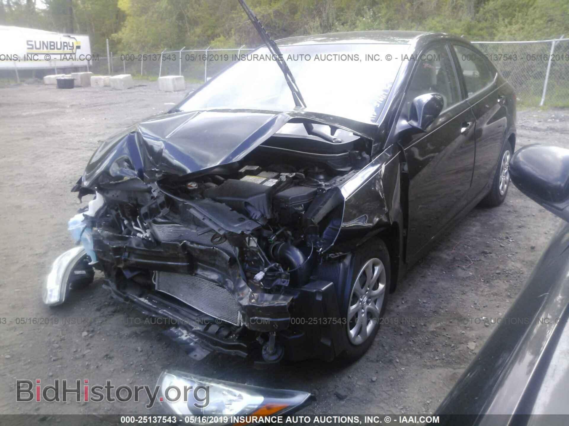 2013 HYUNDAI ACCENT - VIN: KMHCT4AE1DU572274 - Фото 2