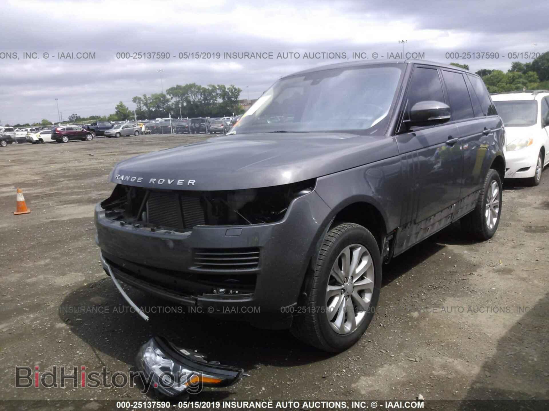 2016 LAND ROVER RANGE ROVER - VIN: SALGS2PF5GA317574 - Фото 2