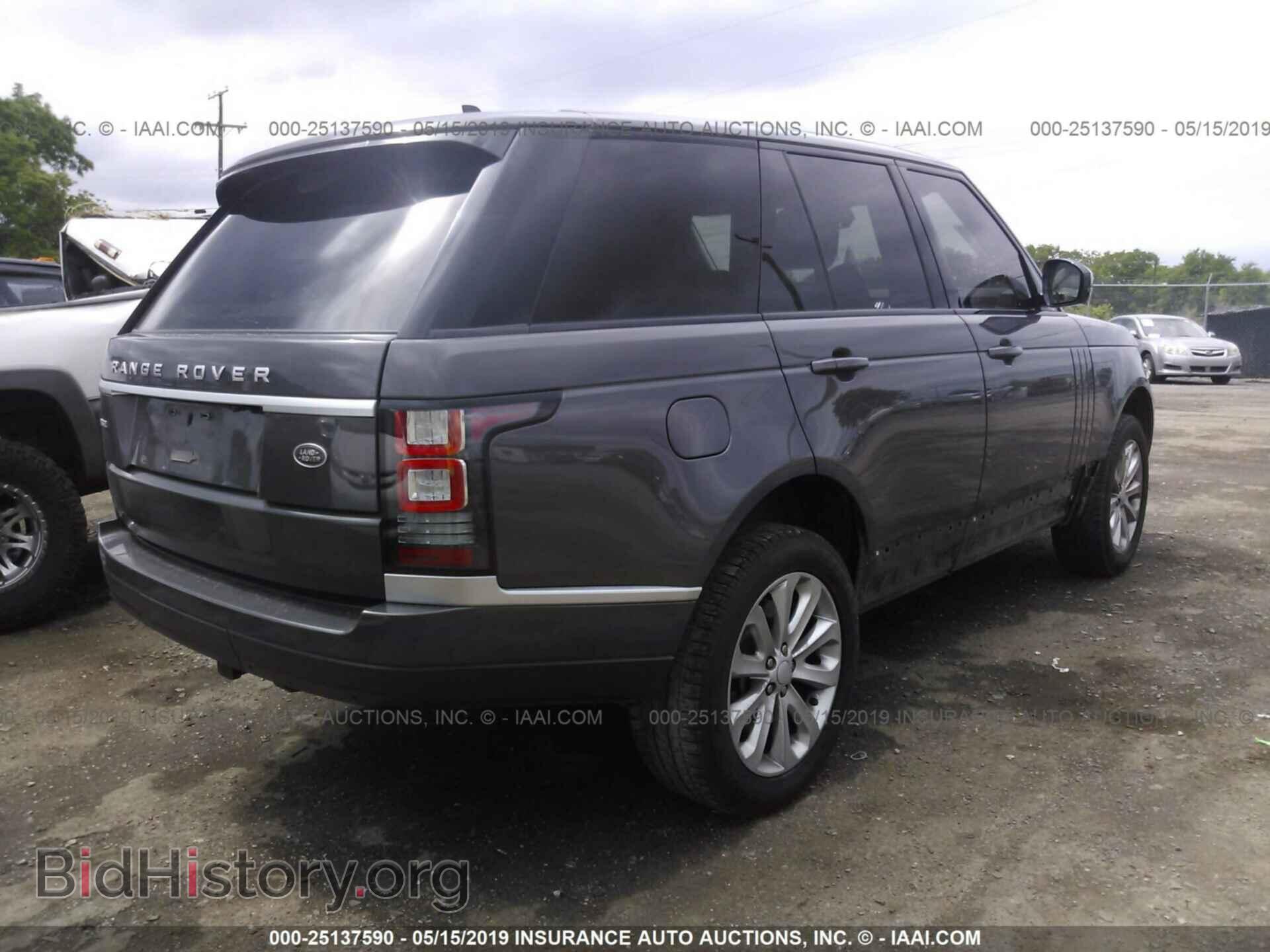 2016 LAND ROVER RANGE ROVER - VIN: SALGS2PF5GA317574 - Фото 4