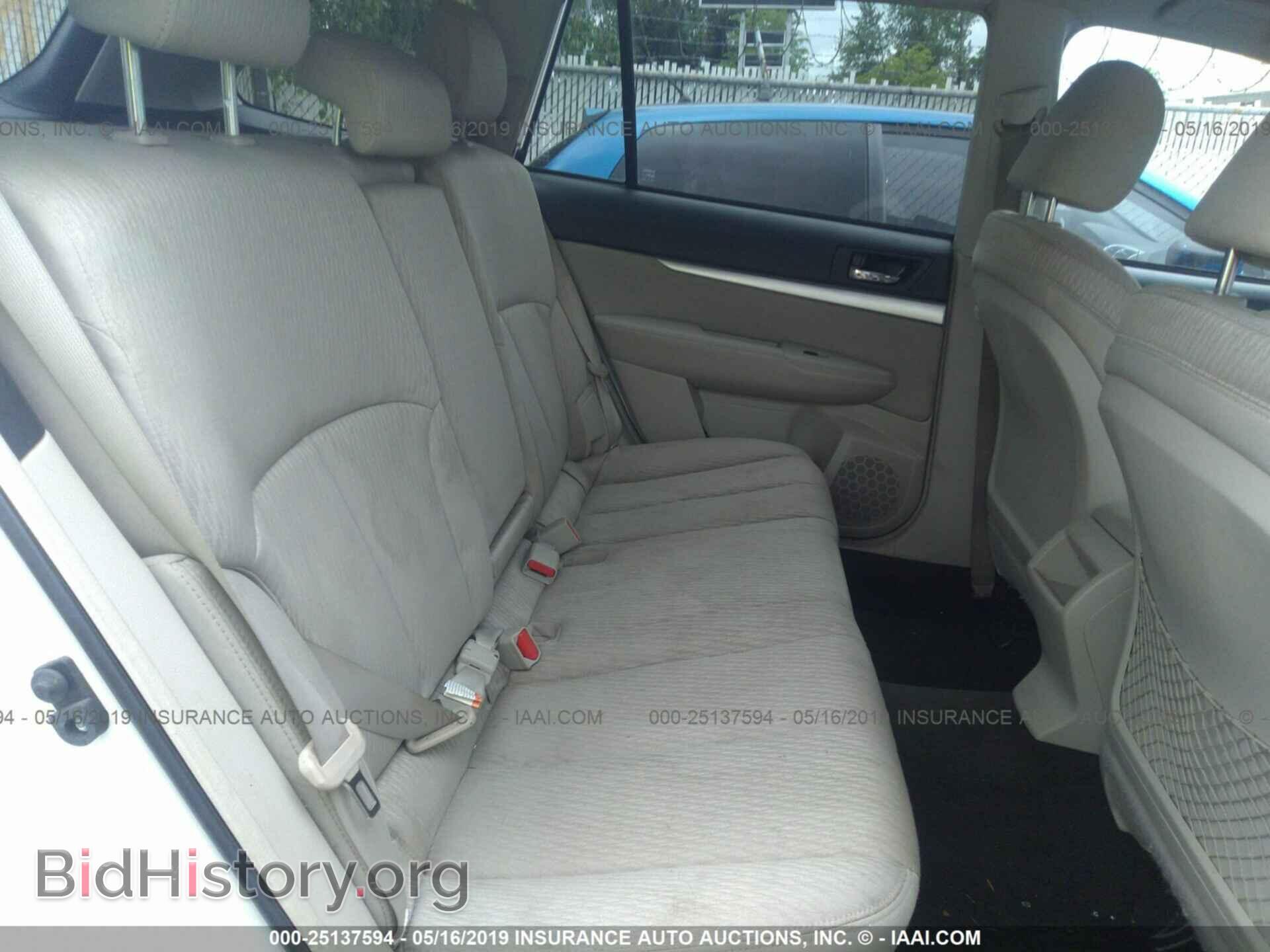 2012 SUBARU OUTBACK - VIN: 4S4BRBCC4C3270511 - Фото 8