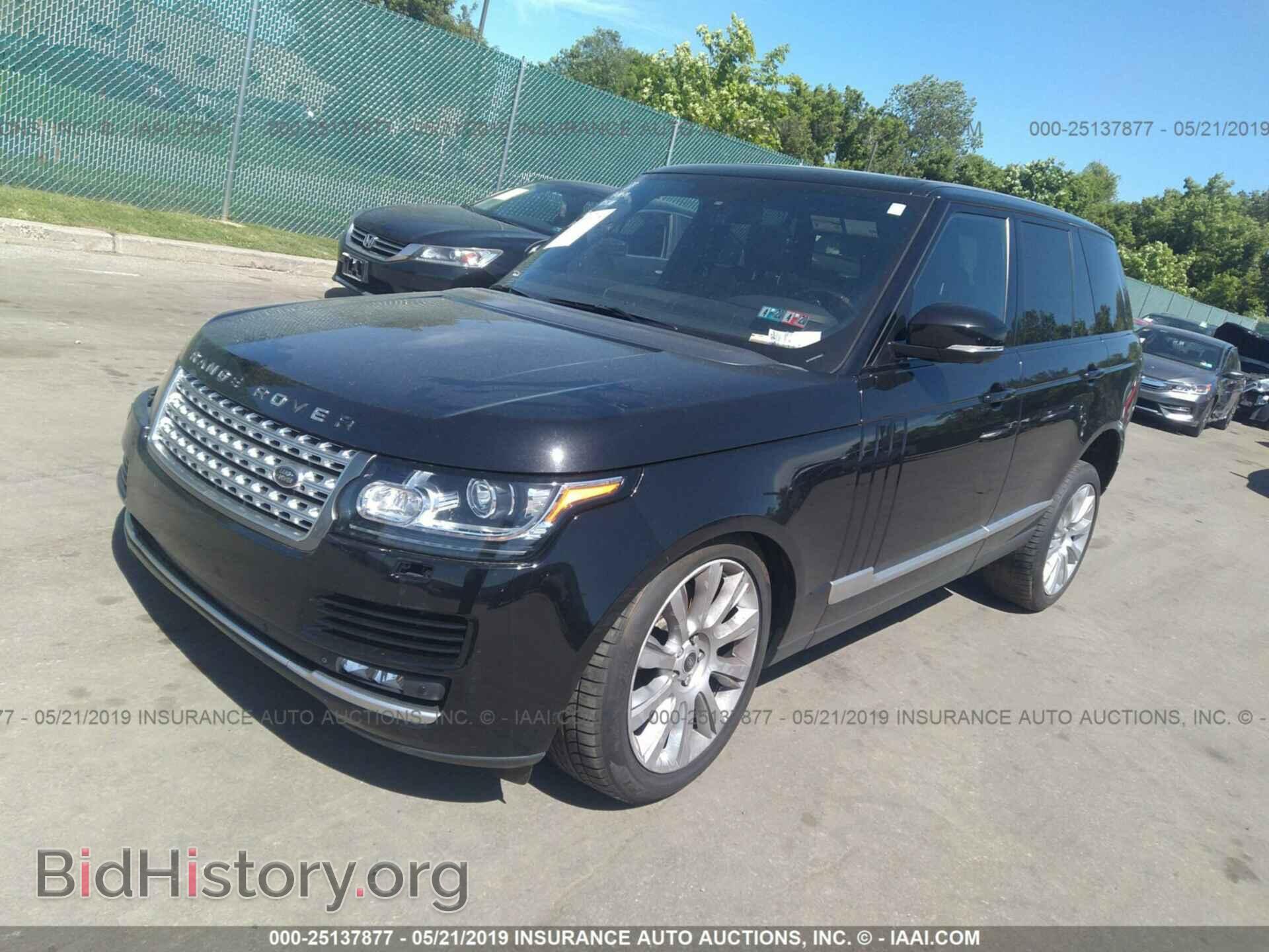 2014 LAND ROVER RANGE ROVER - VIN: SALGS2EF8EA132550 - Фото 2