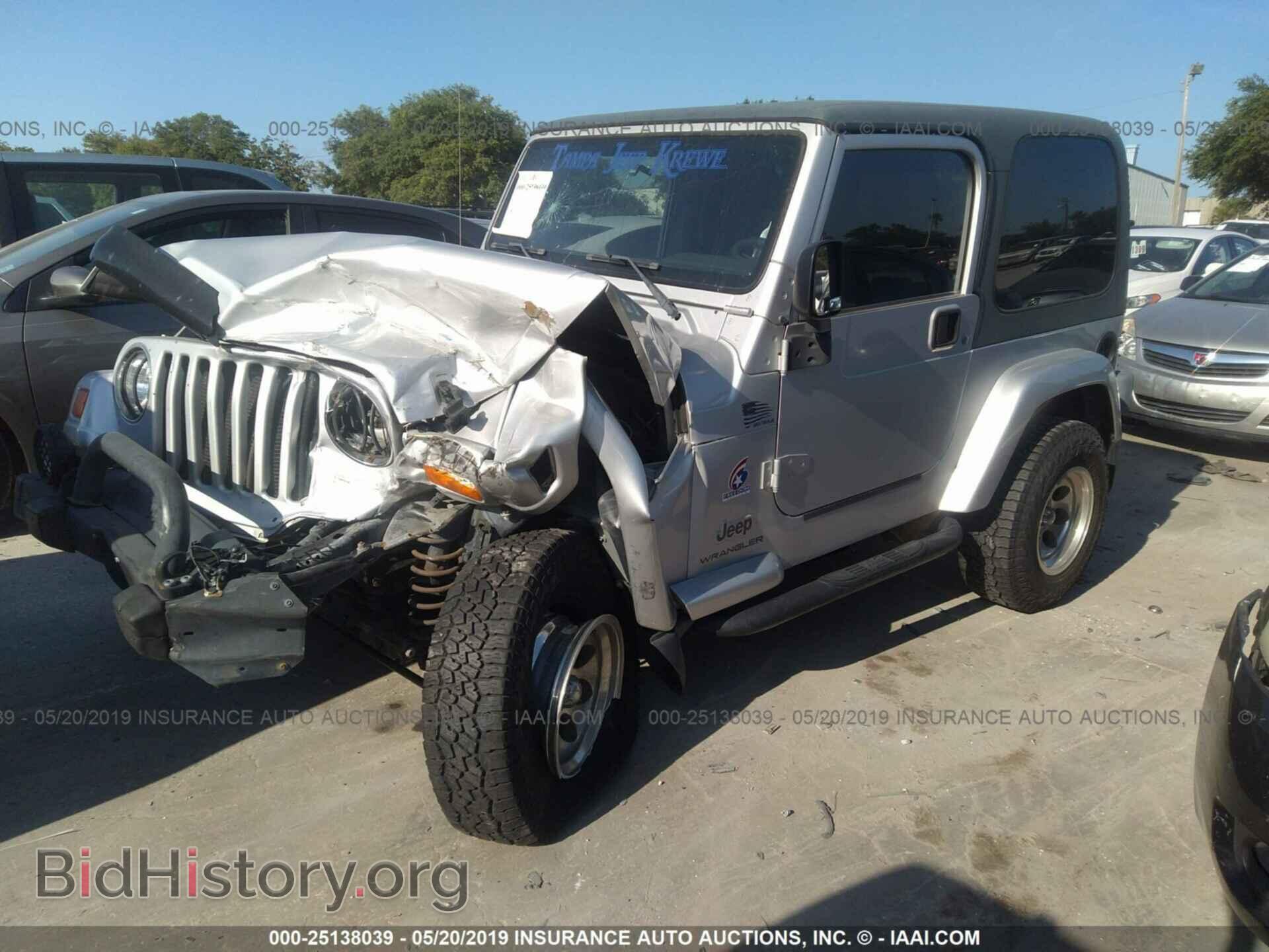 2003 JEEP WRANGLER - VIN: 1J4FA39S93P370091 - Photo 2