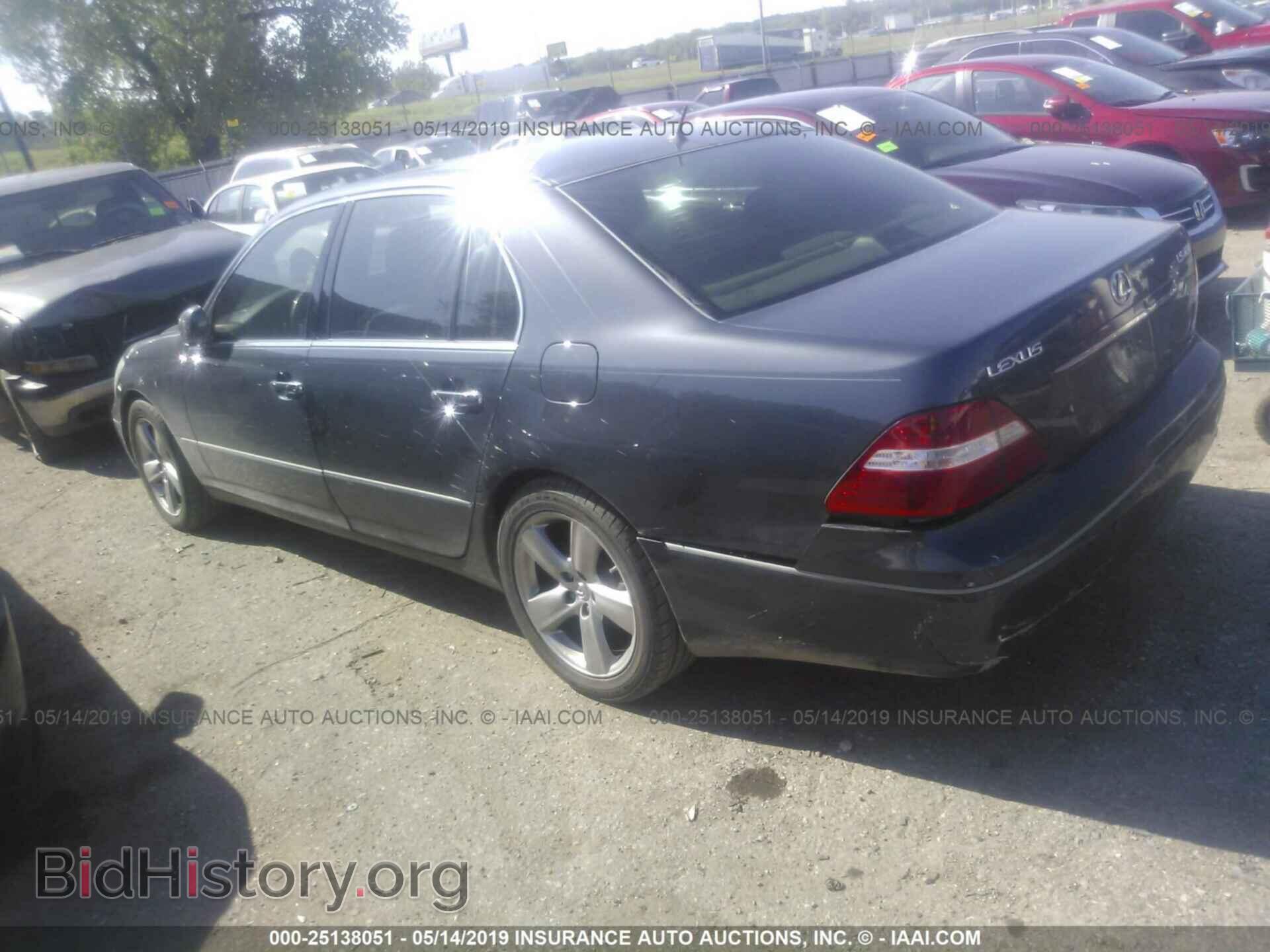 2006 LEXUS LS - VIN: JTHBN36F265030831 - Фото 3