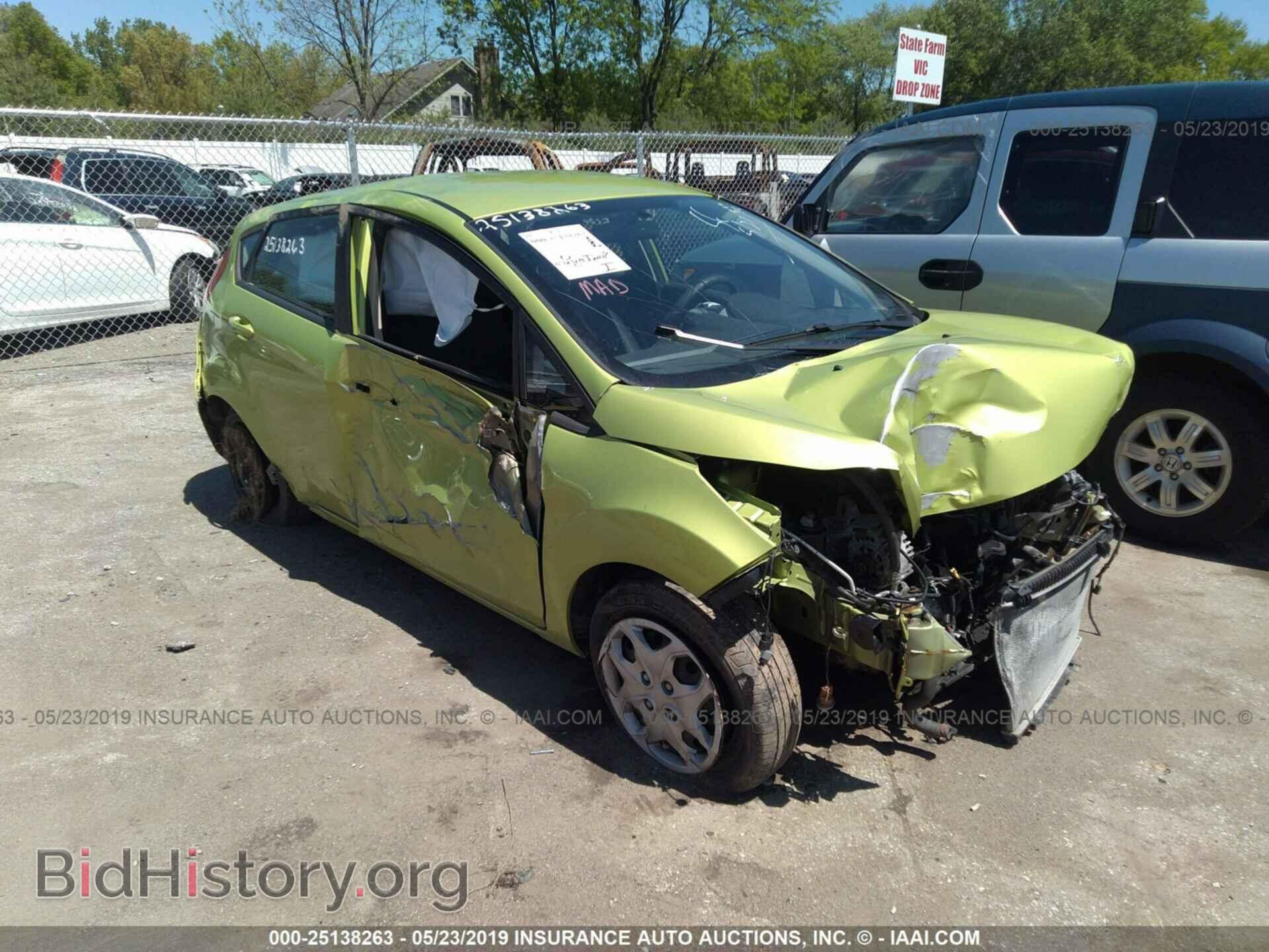 Photo 3FADP4EJ5CM155768 - FORD FIESTA 2012