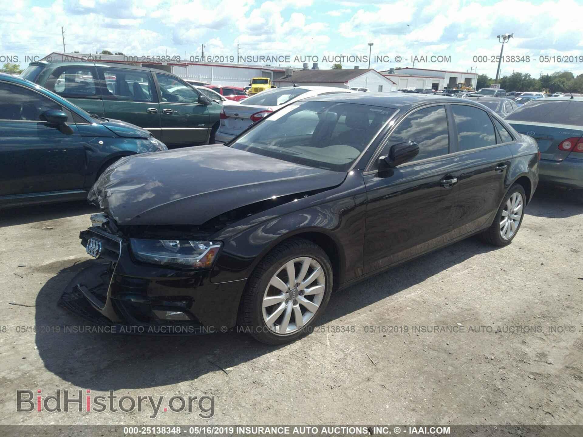 2014 AUDI A4 - VIN: WAUAFAFL4EA107156 - Фото 2