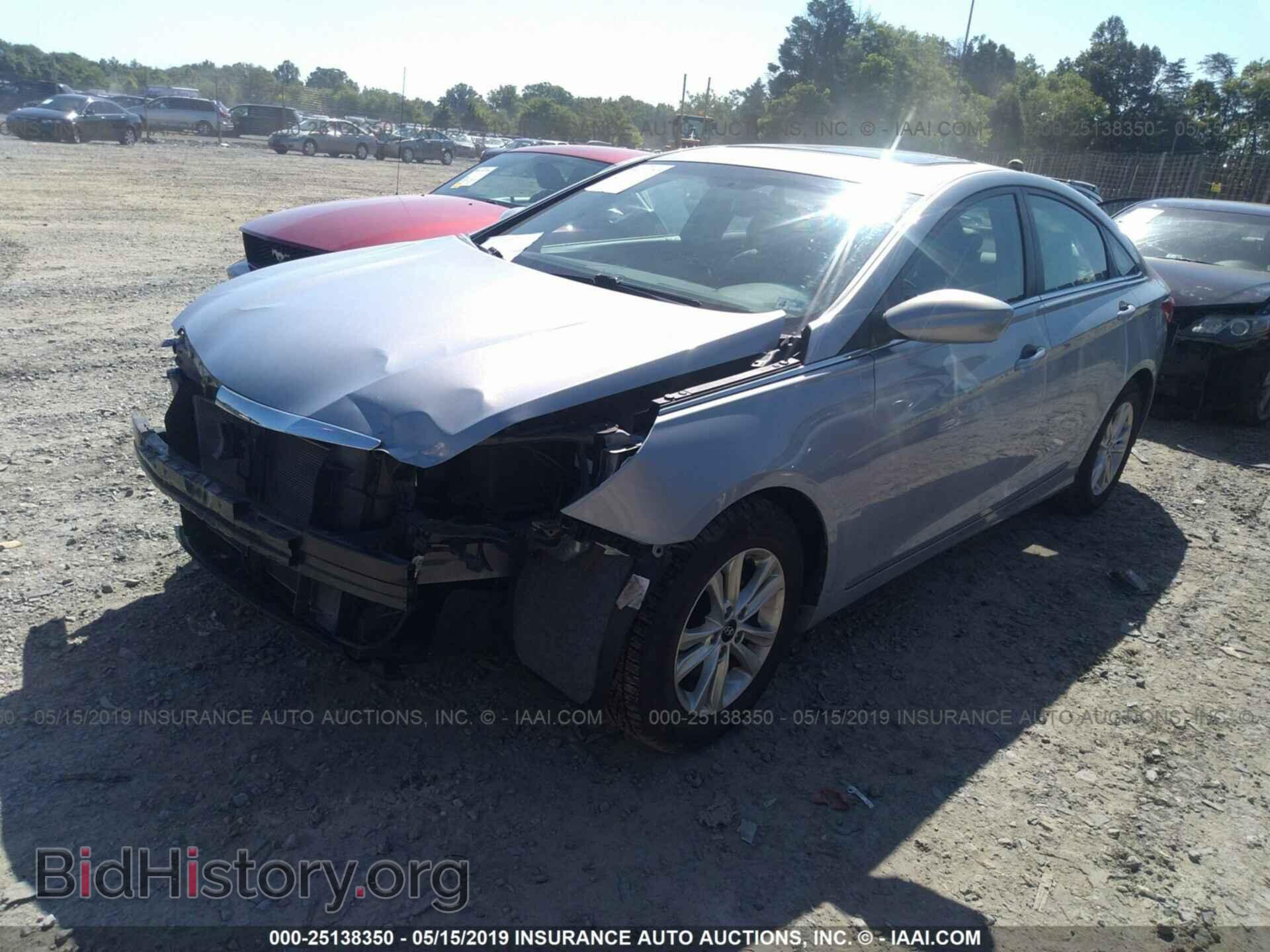 2012 HYUNDAI SONATA - VIN: 5NPEB4AC3CH482017 - Фото 2