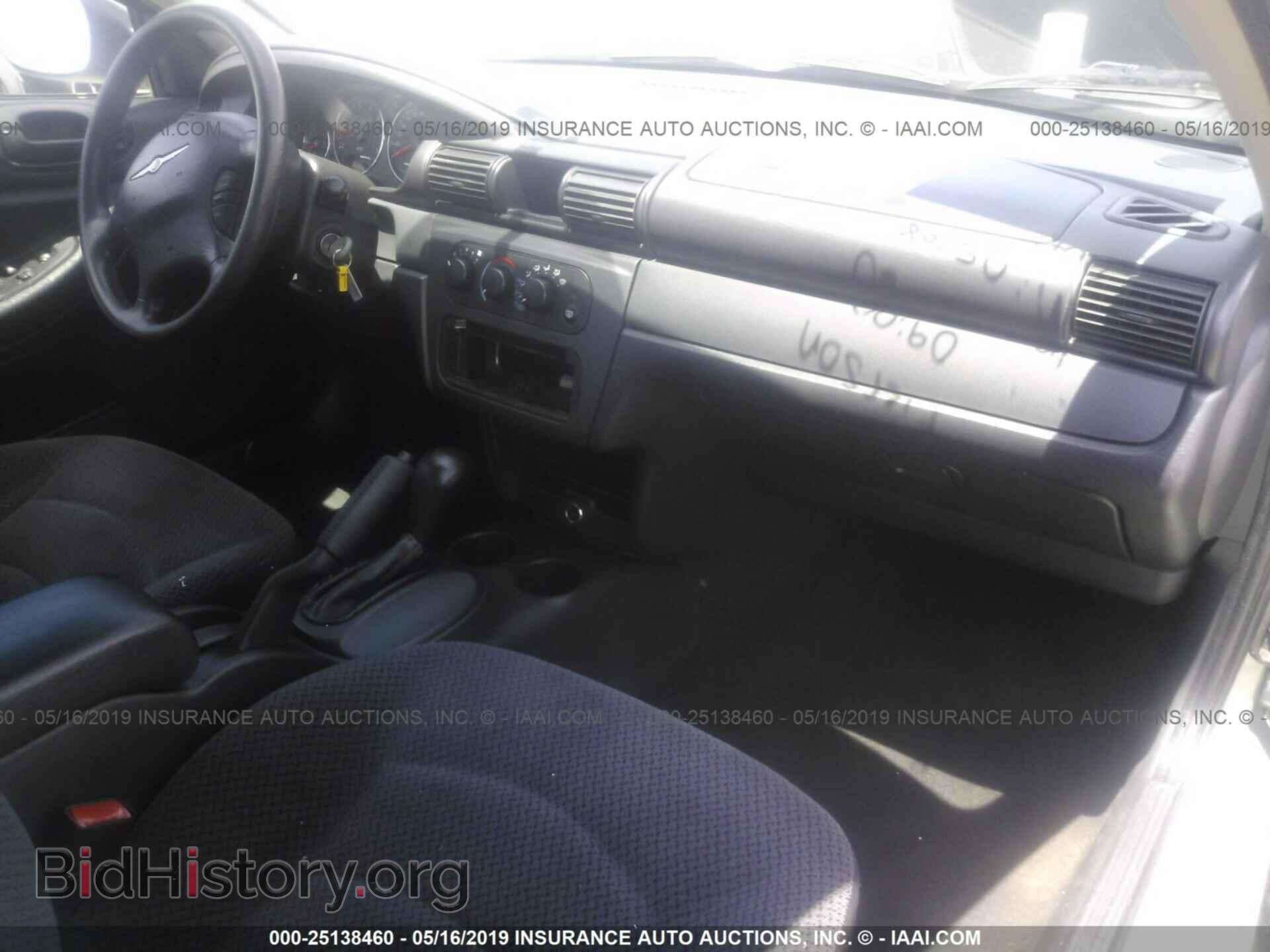 2006 CHRYSLER SEBRING - VIN: 1C3EL46X96N191443 - Фото 5
