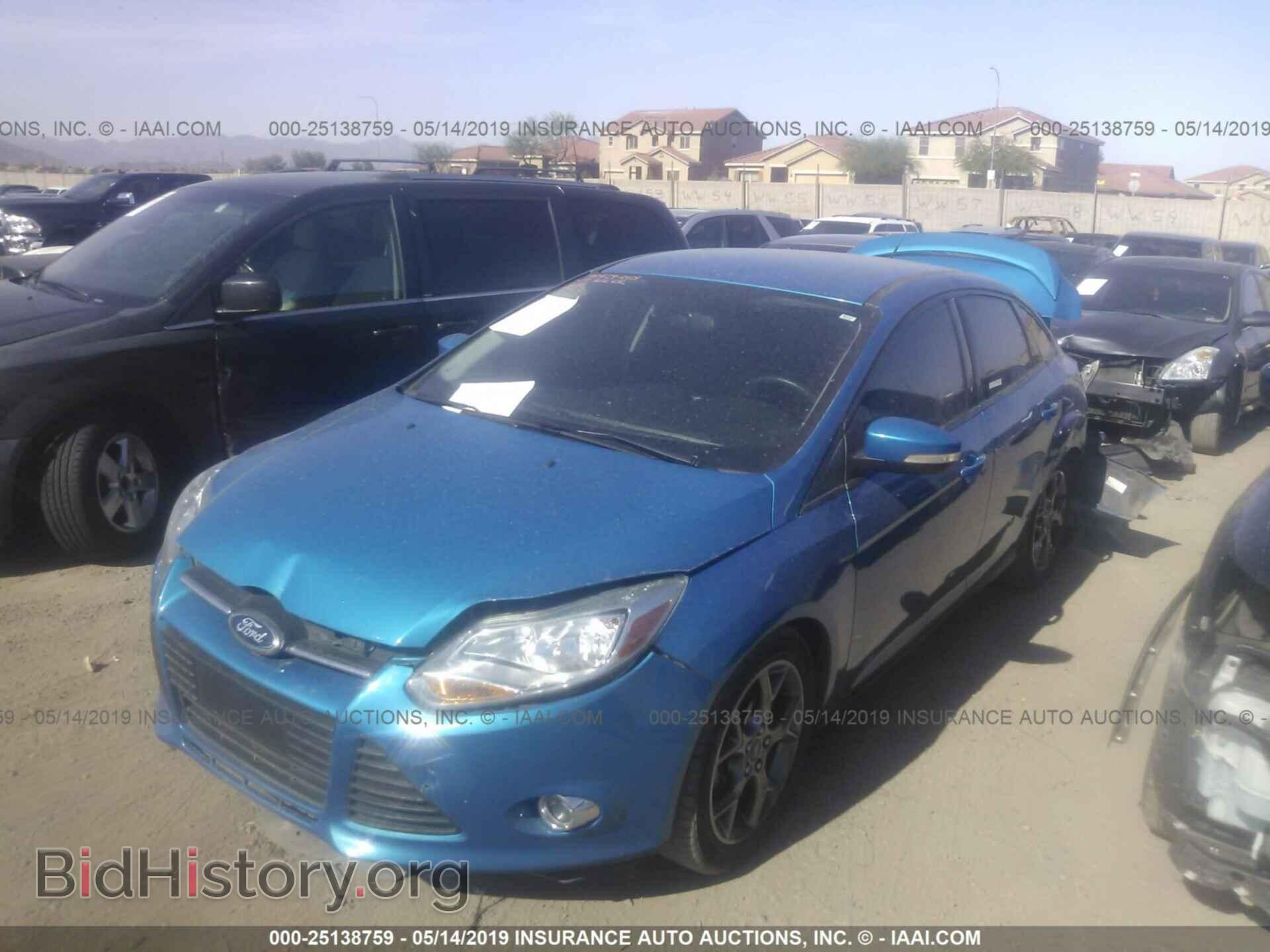 2014 FORD FOCUS - VIN: 1FADP3F22EL317152 - Фото 2