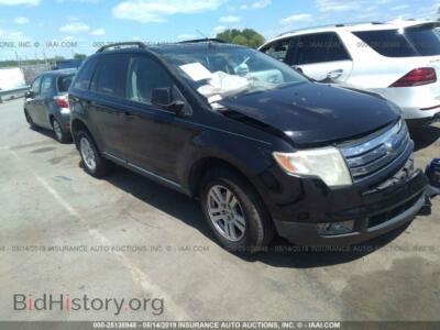2007 Ford EDGE SEL, black — VIN 2FMDK48C87BA44964, IAAI