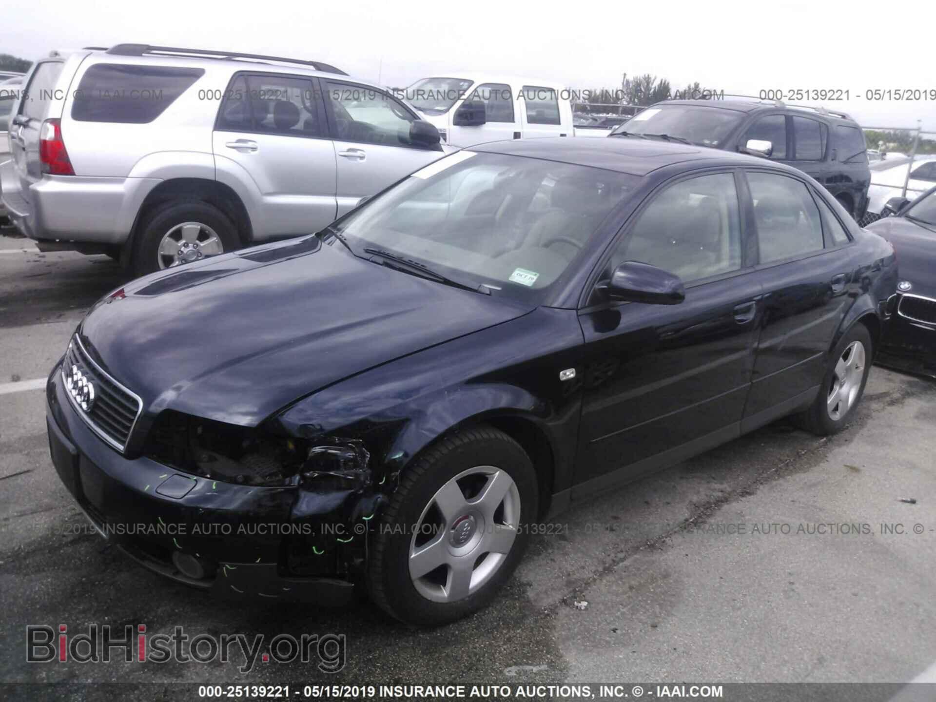 2002 AUDI A4 - VIN: WAULC68E12A312717 - Фото 2