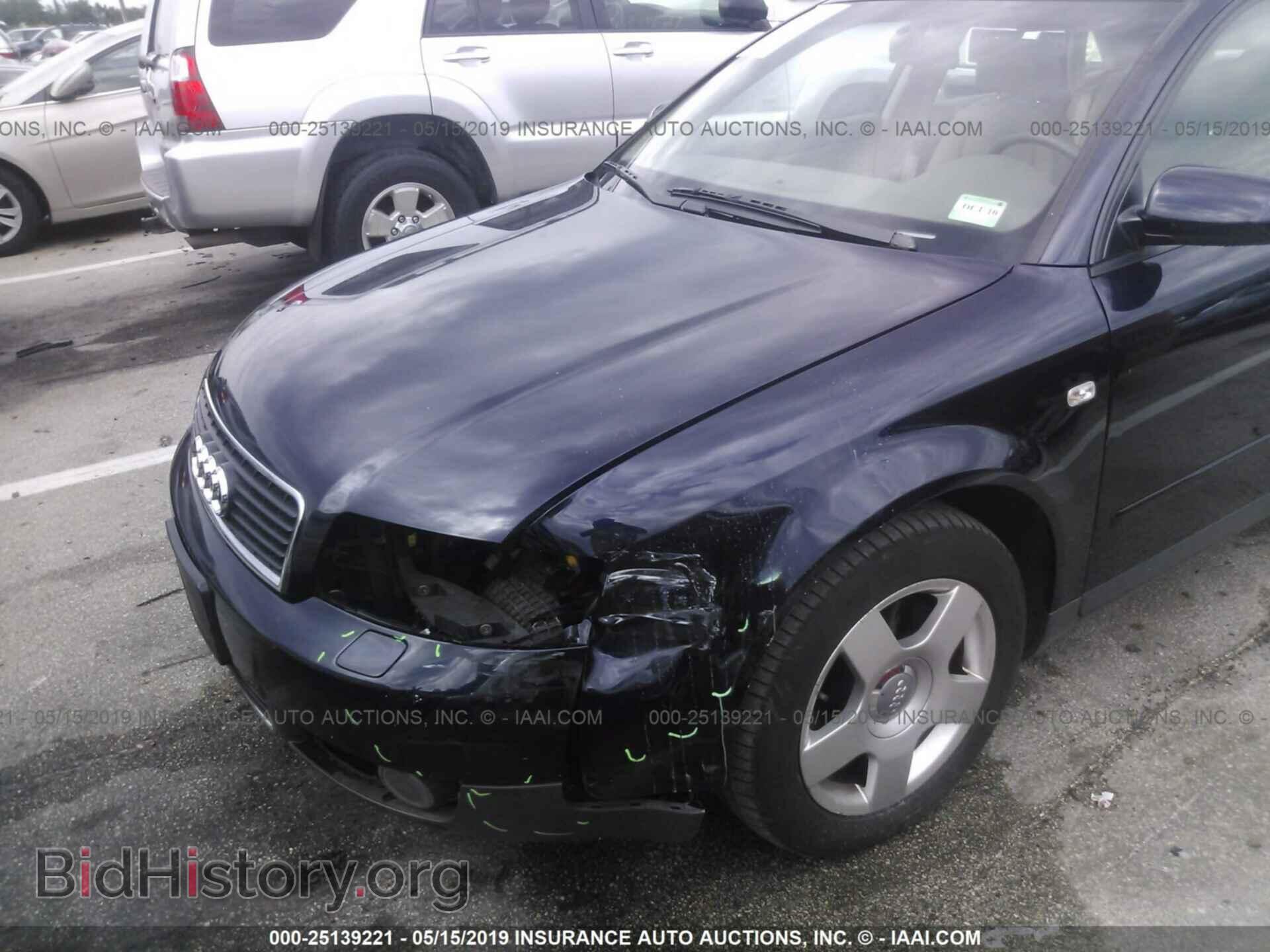 2002 AUDI A4 - VIN: WAULC68E12A312717 - Фото 6