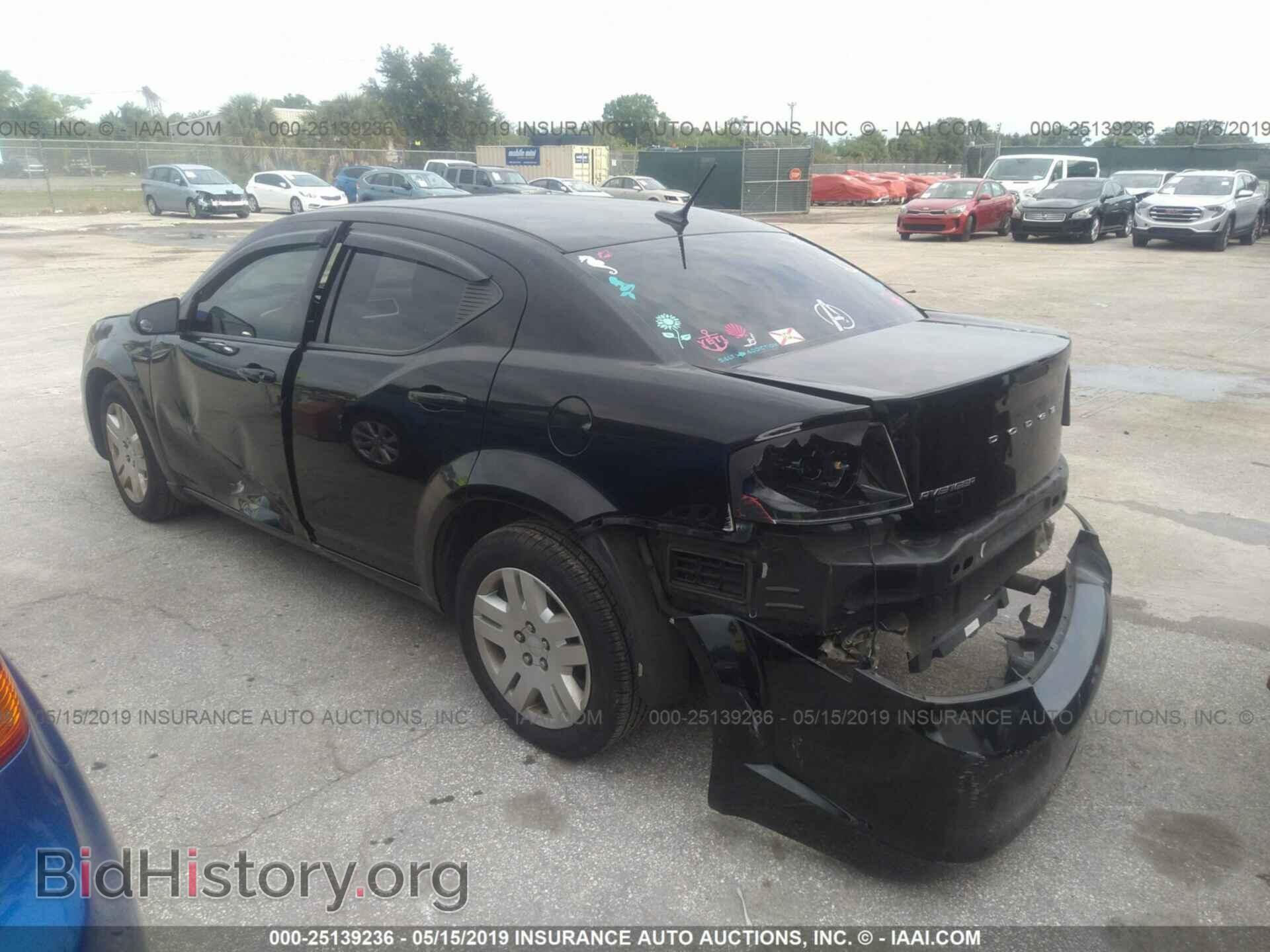 2012 DODGE AVENGER - VIN: 1C3CDZAB9CN133003 - Фото 3