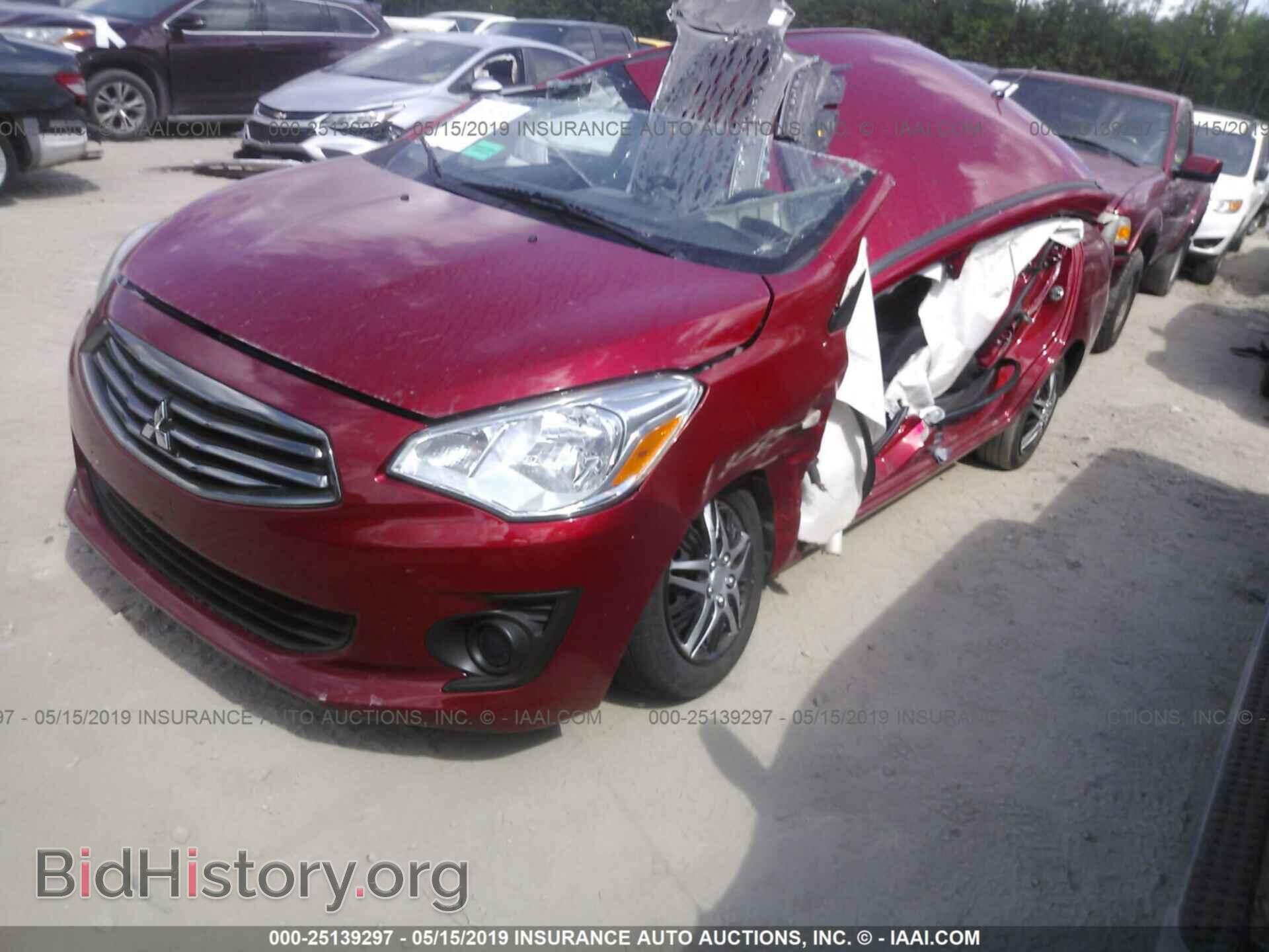 2017 MITSUBISHI MIRAGE - VIN: ML32F3FJ2HHF15948 - Фото 2