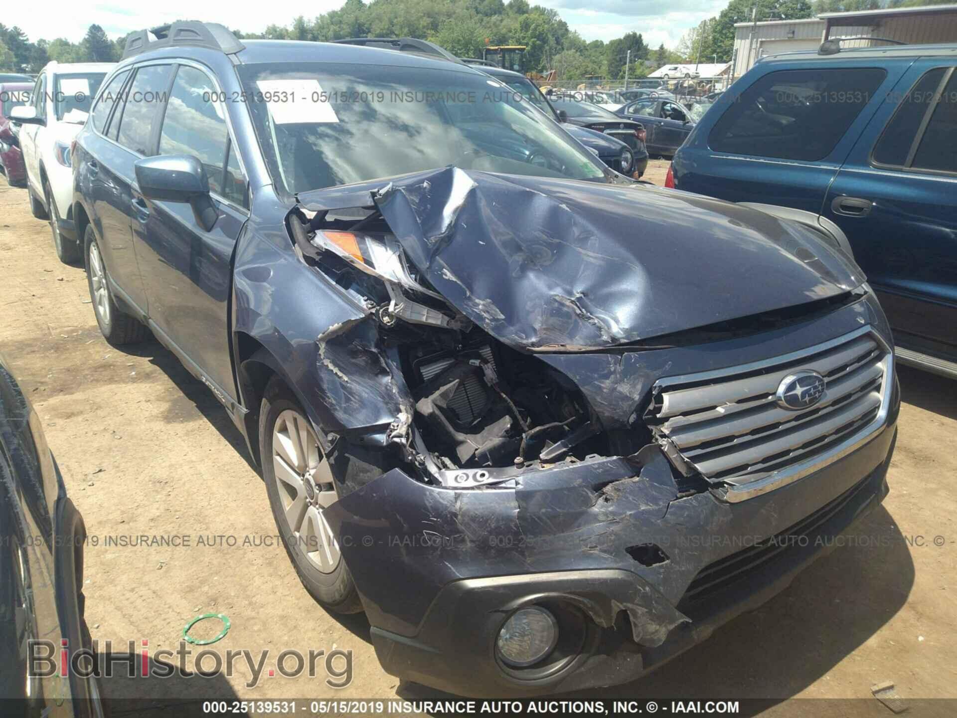 Фотография 4S4BSAEC5F3255855 - SUBARU OUTBACK 2015