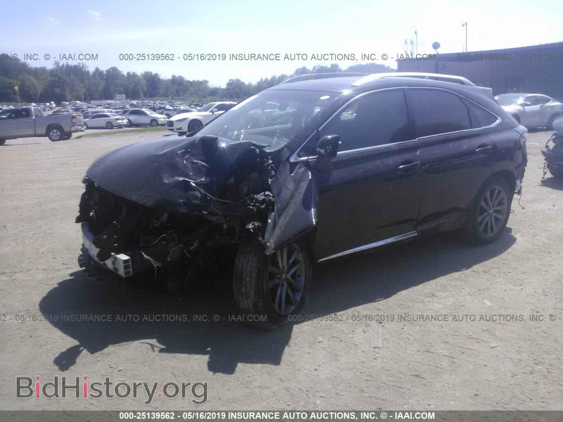 2015 LEXUS RX - VIN: 2T2BK1BA0FC304342 - Фото 2