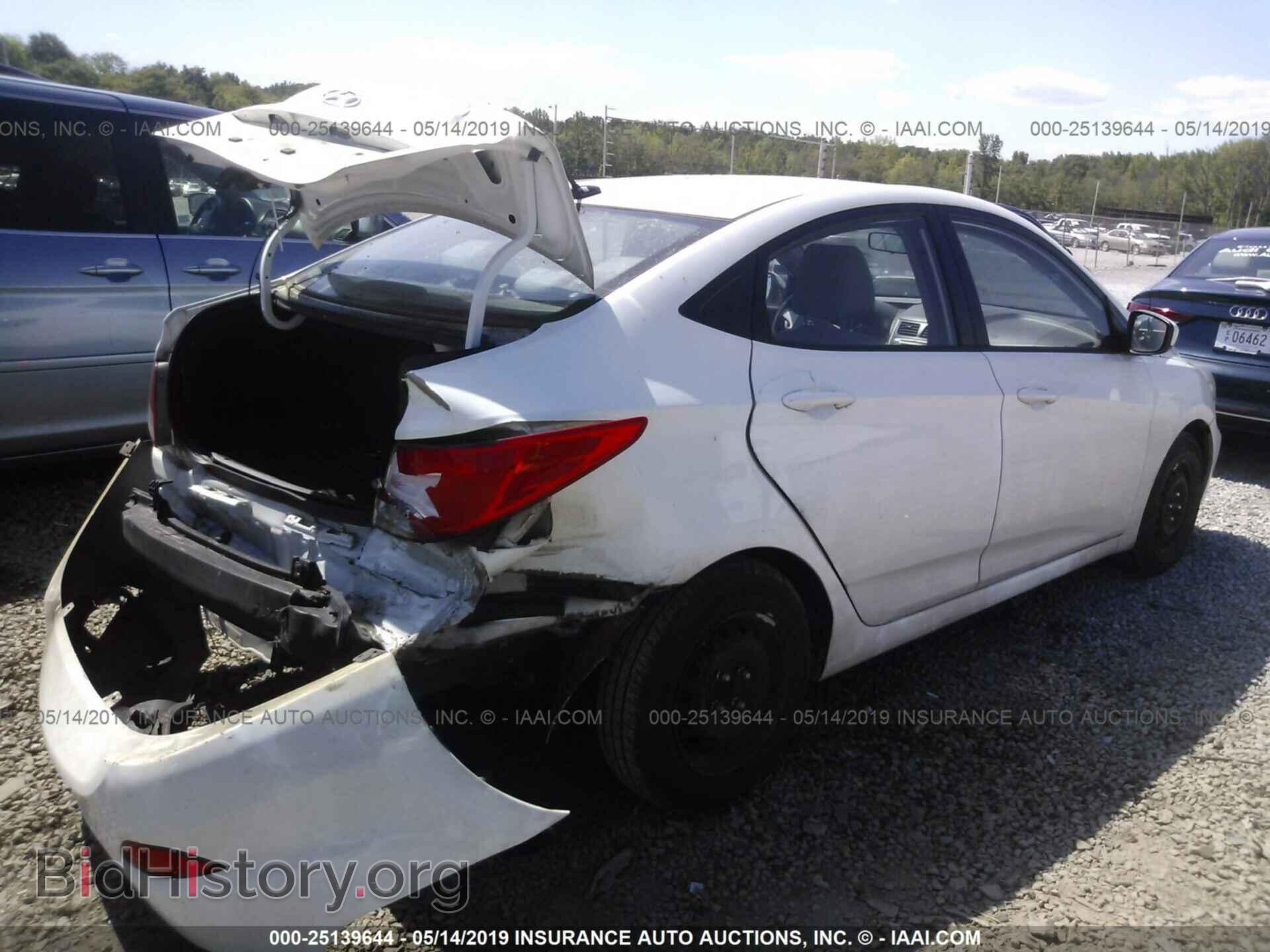 2015 HYUNDAI ACCENT - VIN: KMHCT4AE3FU879352 - Фото 4