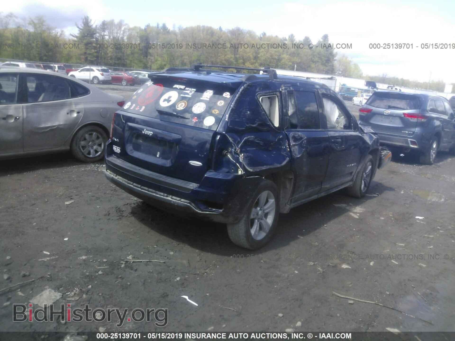 2013 JEEP COMPASS - VIN: 1C4NJDEB6DD140458 - Photo 4