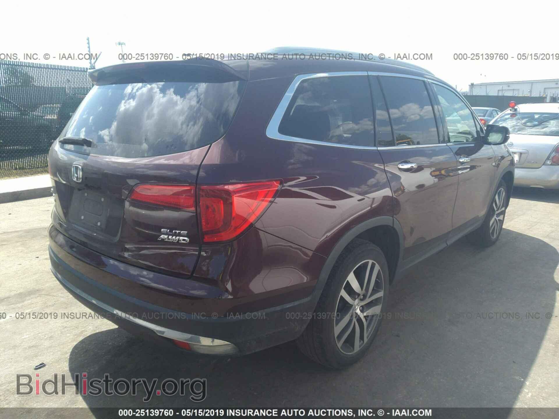 2017 HONDA PILOT - VIN: 5FNYF6H04HB006910 - Фото 4