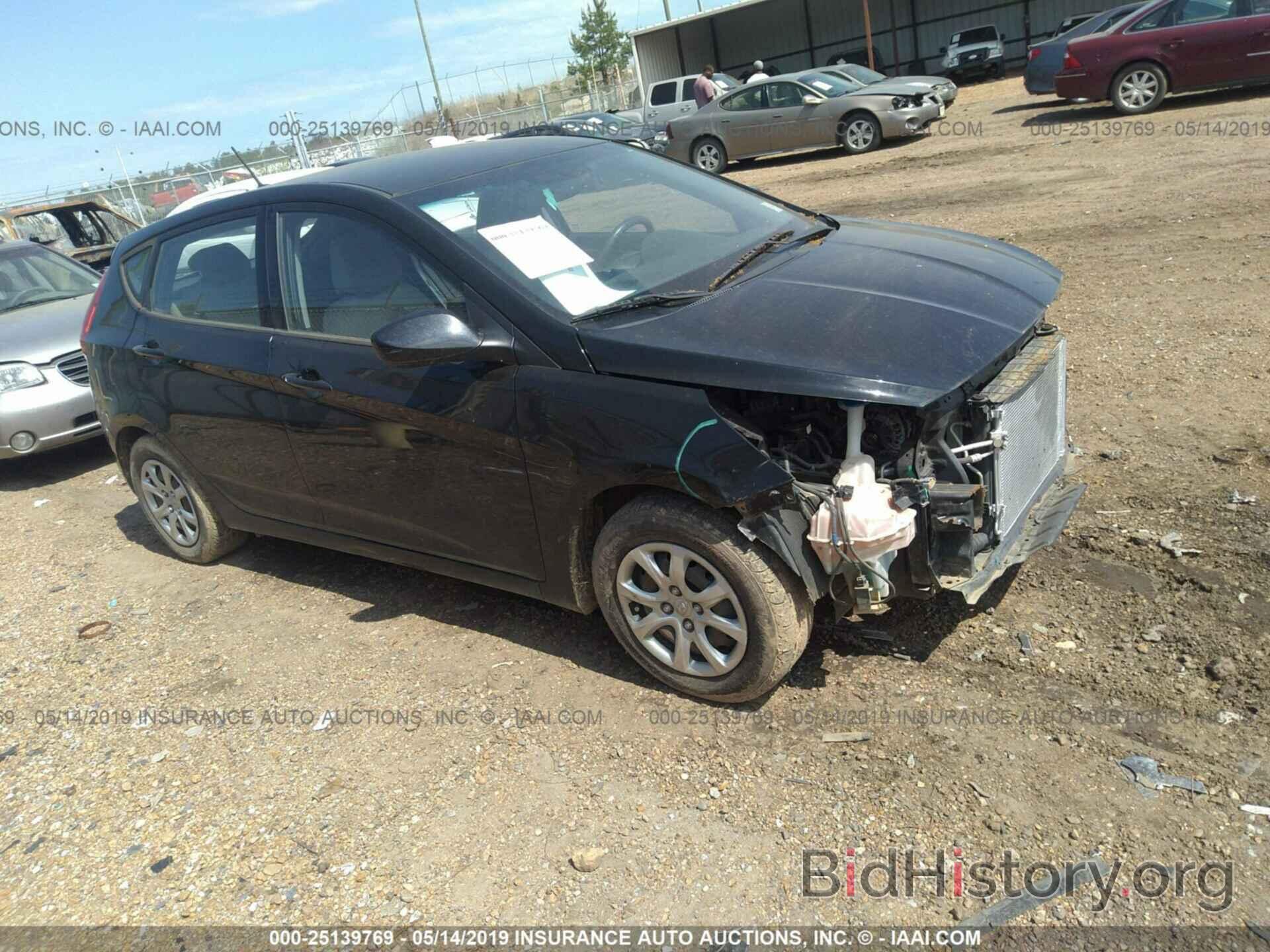 Photo KMHCT5AE7DU071637 - HYUNDAI ACCENT 2013