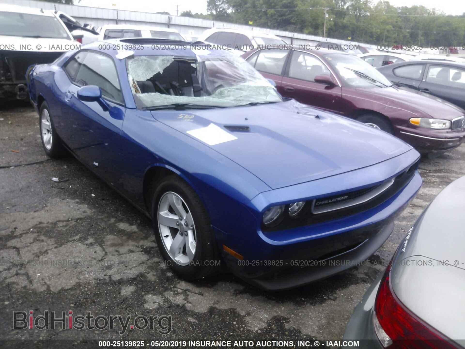 Фотография 2C3CDYAGXCH293082 - DODGE CHALLENGER 2012
