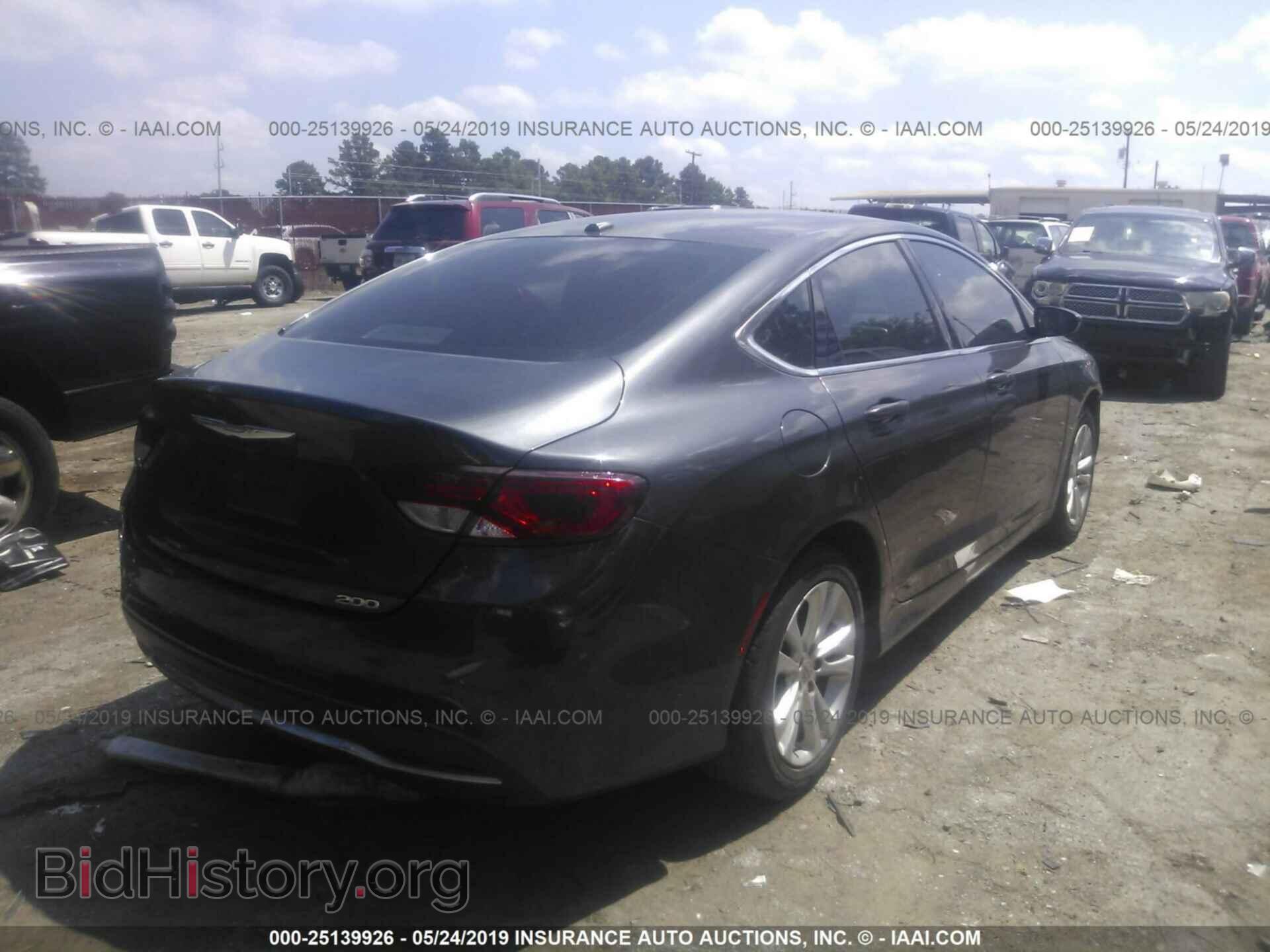 2015 CHRYSLER 200 - VIN: 1C3CCCAB4FN662766 - Фото 4