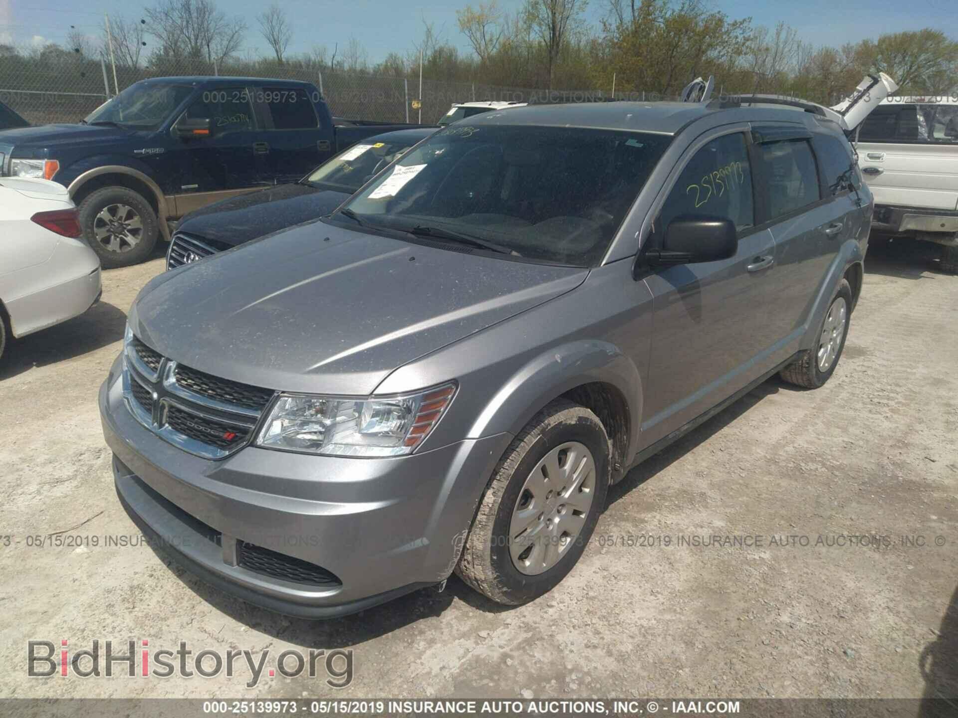 2017 DODGE JOURNEY - VIN: 3C4PDCAB5HT551897 - Фото 2