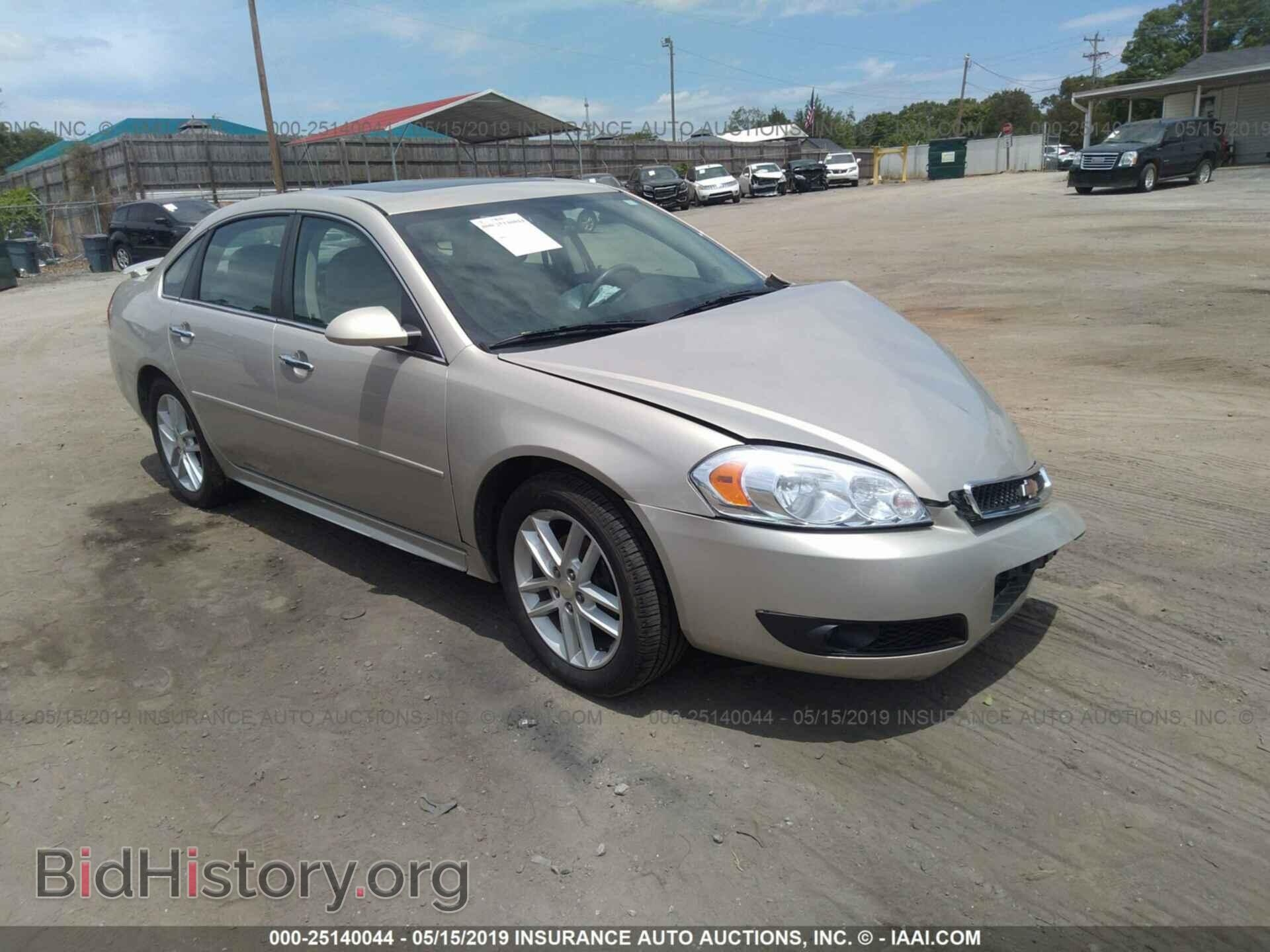 Фотография 2G1WC5E36C1309457 - CHEVROLET IMPALA 2012