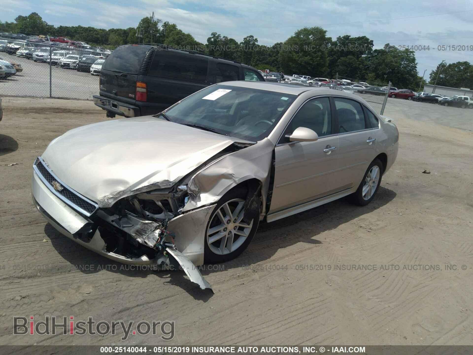 2012 CHEVROLET IMPALA - VIN: 2G1WC5E36C1309457 - Фото 2