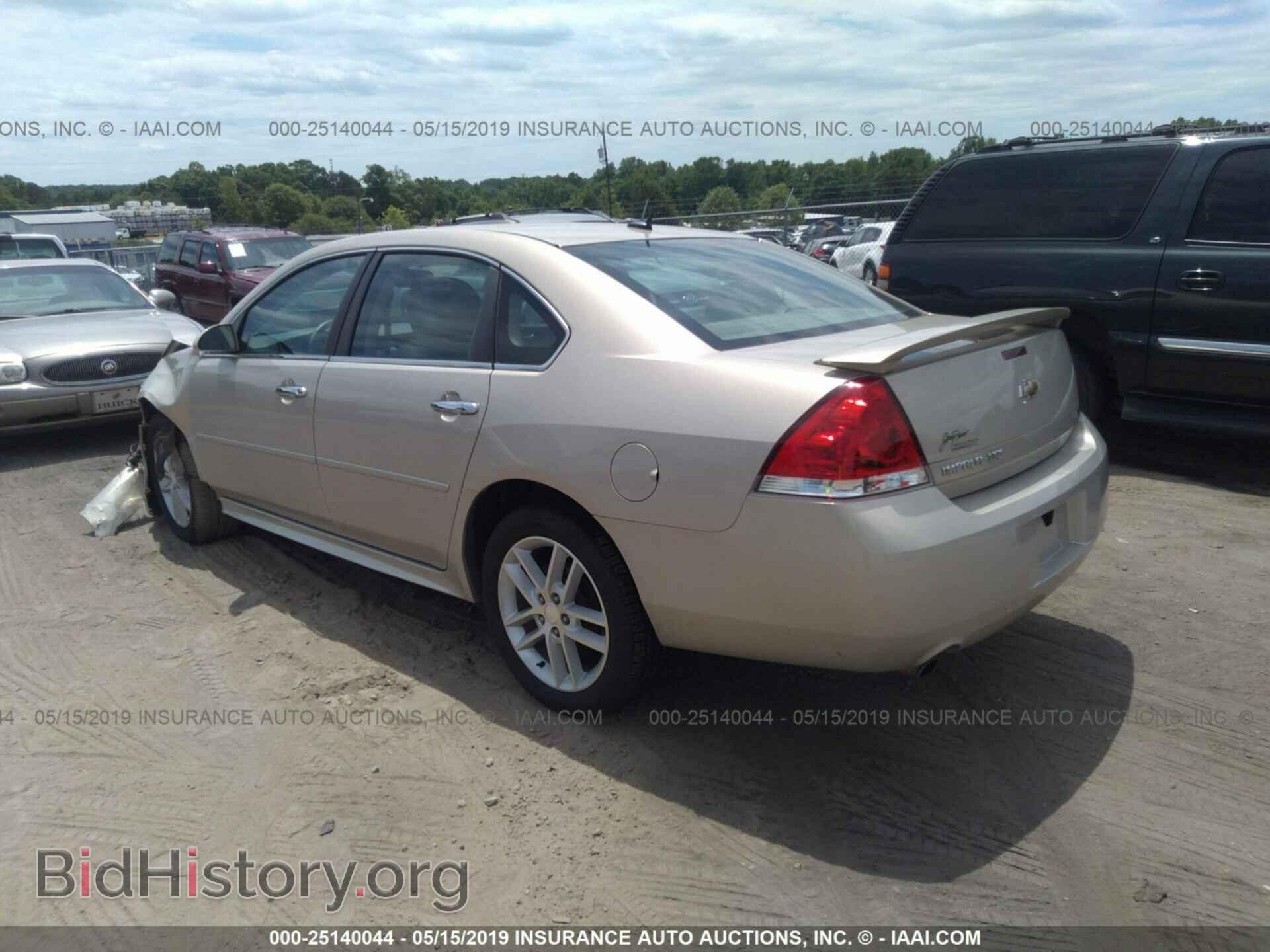 2012 CHEVROLET IMPALA - VIN: 2G1WC5E36C1309457 - Фото 3