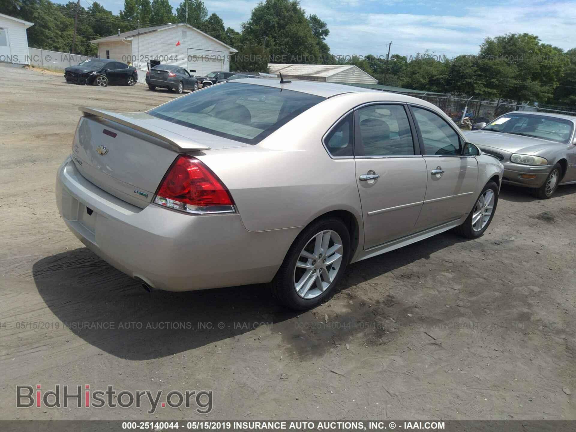 2012 CHEVROLET IMPALA - VIN: 2G1WC5E36C1309457 - Фото 4