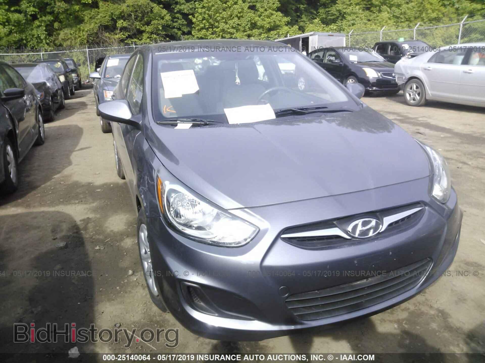Фотография KMHCT4AE2DU504114 - HYUNDAI ACCENT 2013