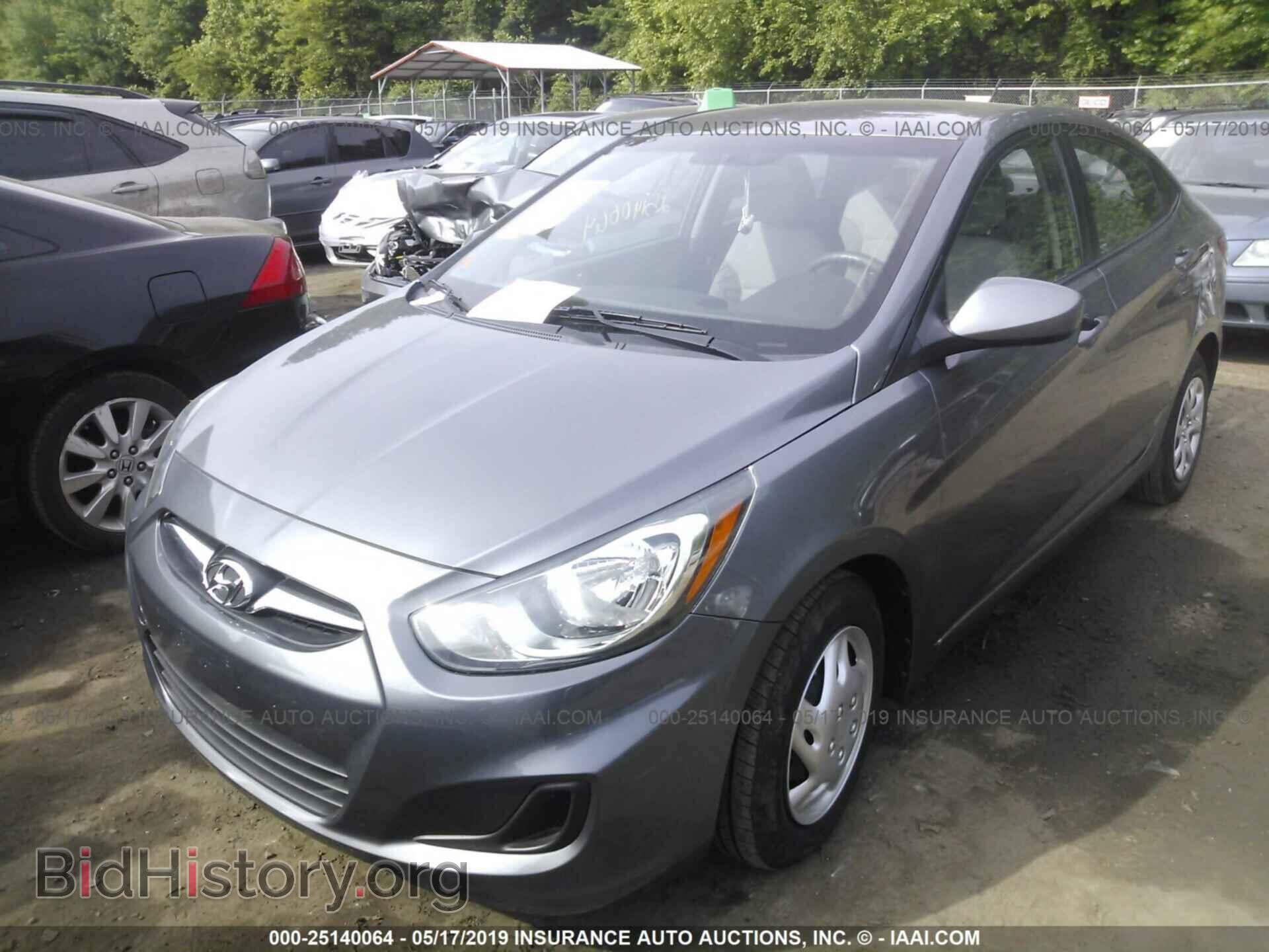 2013 HYUNDAI ACCENT - VIN: KMHCT4AE2DU504114 - Фото 2