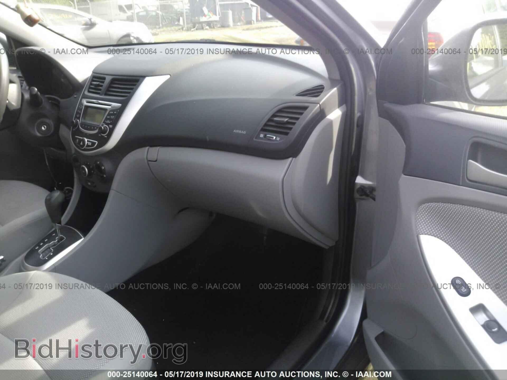 2013 HYUNDAI ACCENT - VIN: KMHCT4AE2DU504114 - Фото 5