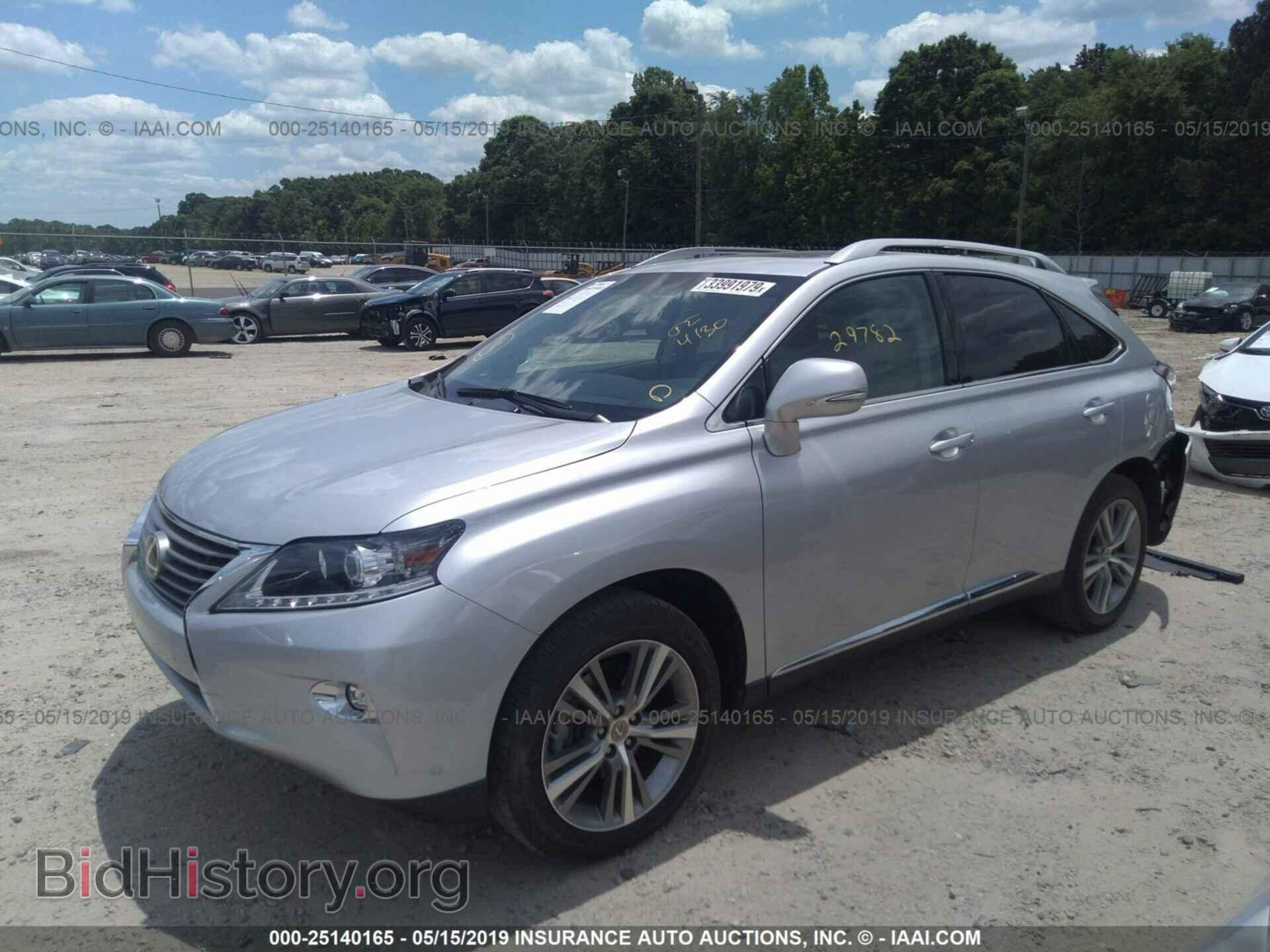 2015 LEXUS RX - VIN: 2T2ZK1BA1FC173372 - Фото 2
